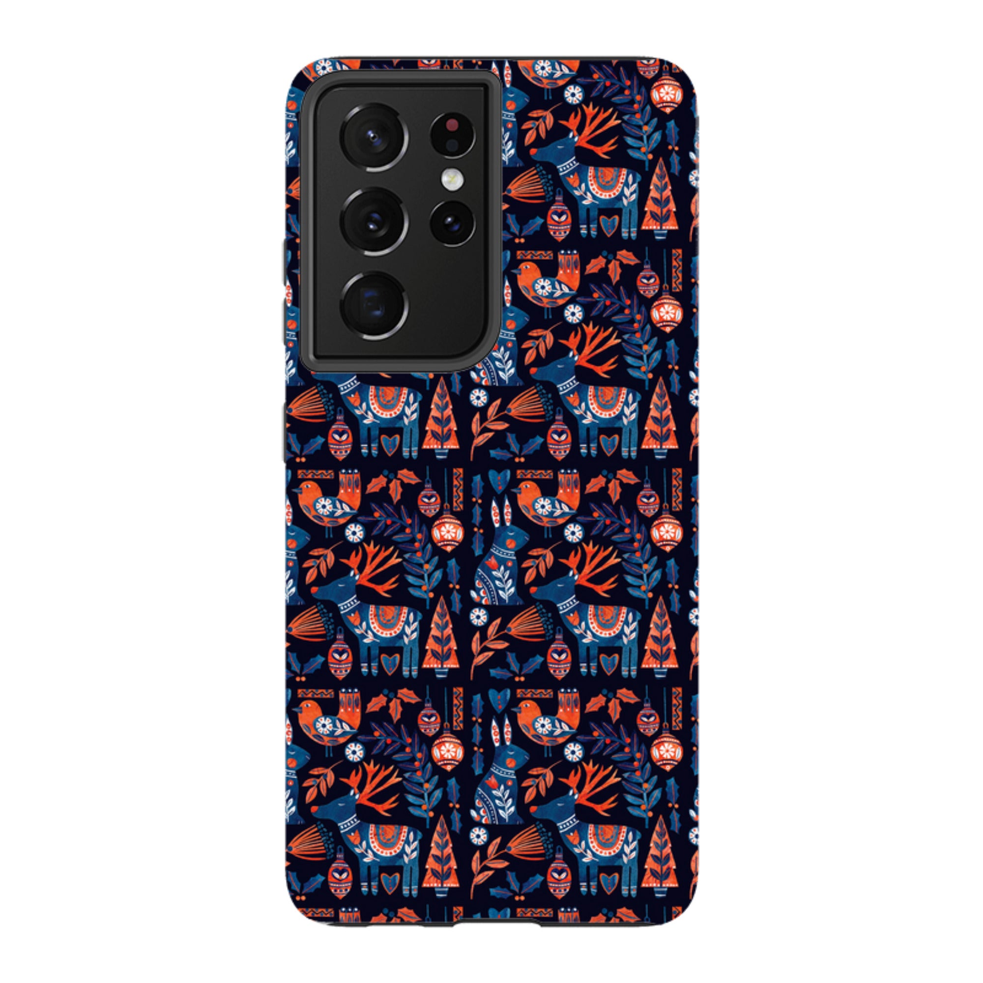Samsung Tough Case - Scandi Animals Dark By Tracey English