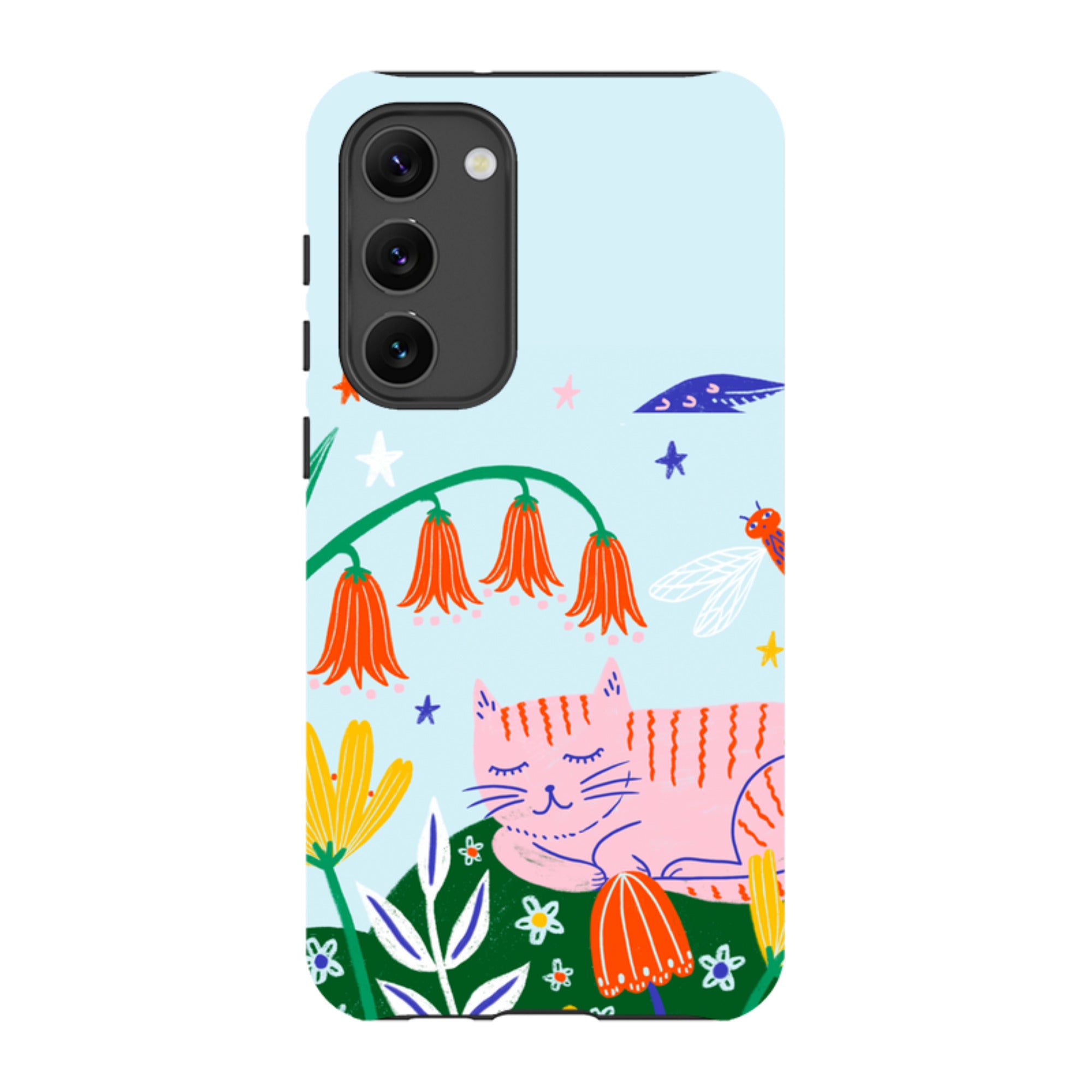 Samsung Tough Case - Cat By Lee Foster Wilson