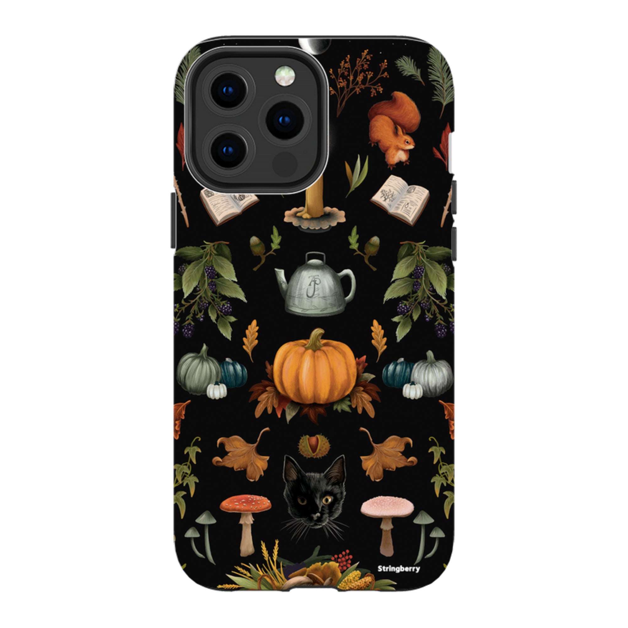 iPhone Tough Case - Autumn Pattern II By Anna Stead