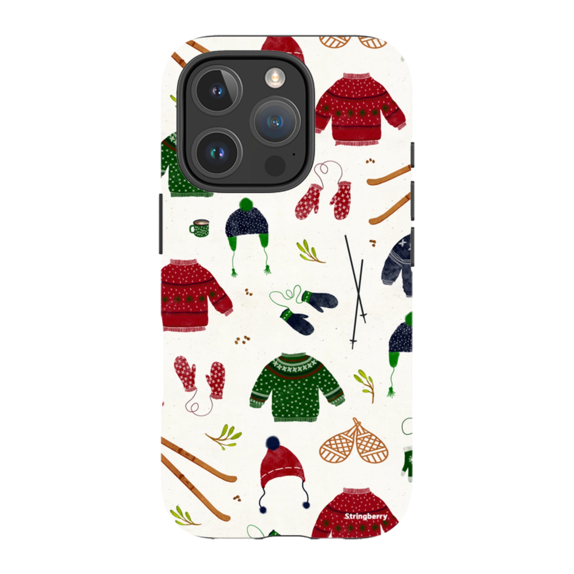 iPhone MagSafe Tough Case - Winter Clothes By Katherine Quinn