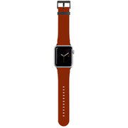 Auckland Brown Apple Watch Strap