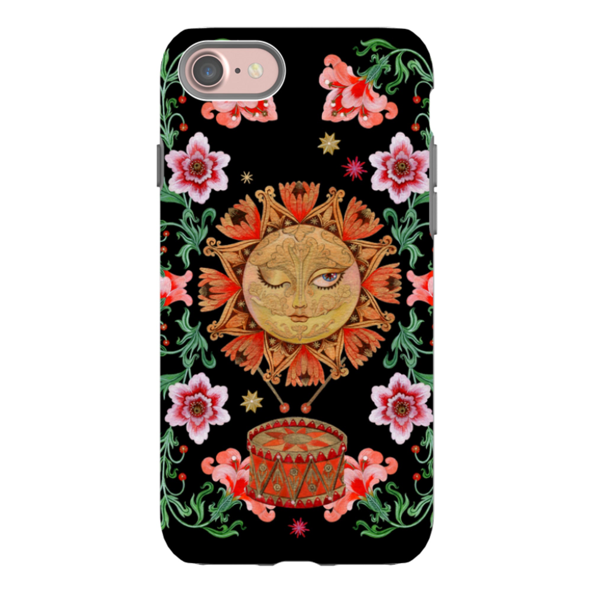 iPhone Tough  Case - Twelve Drummers Drumming By Maria Matos