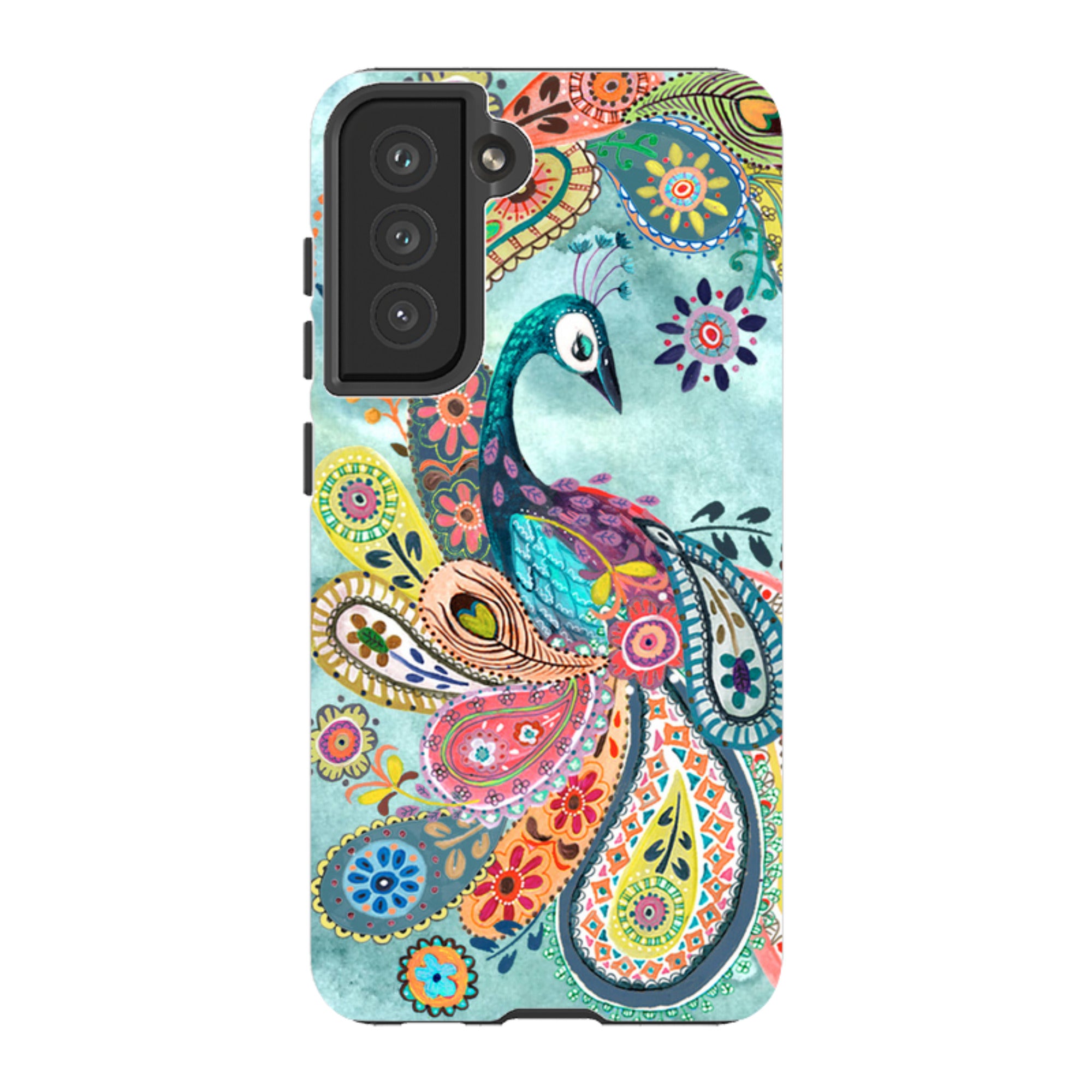 Samsung Tough Case - Peacock Dreams By Caroline Bonne Muller
