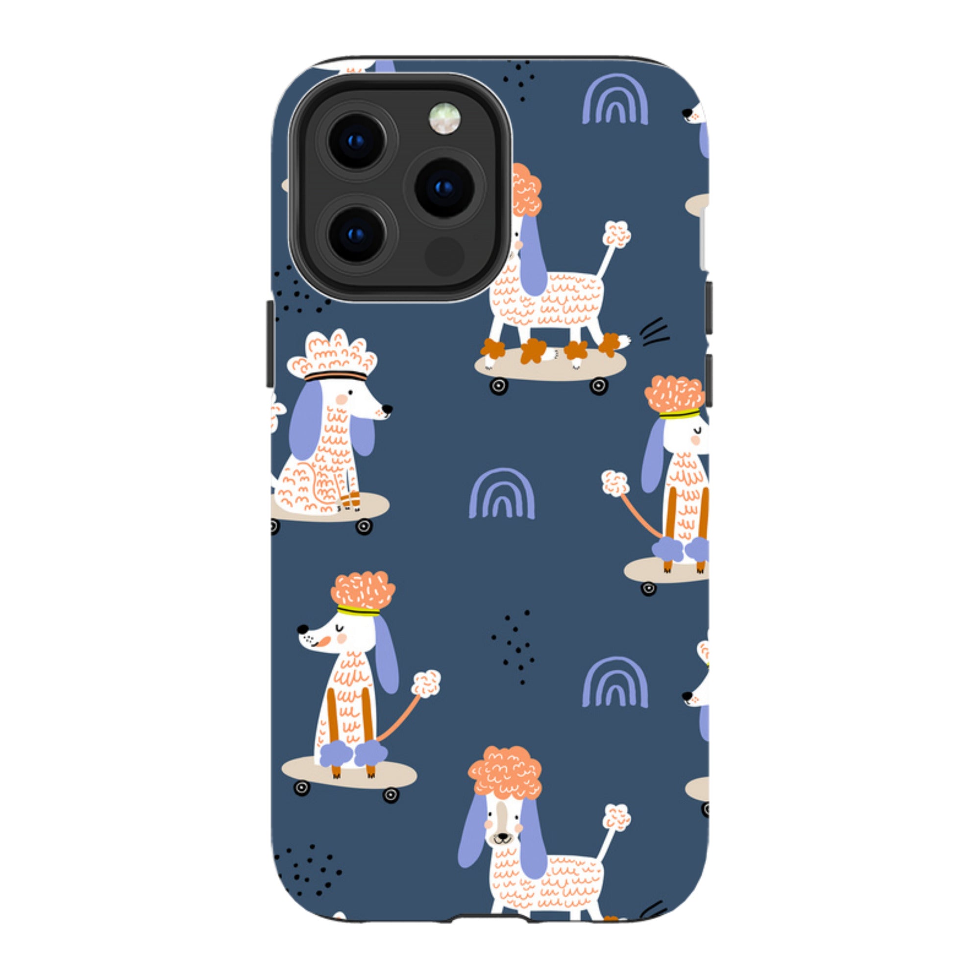 iPhone Tough Case - Skater Dogs