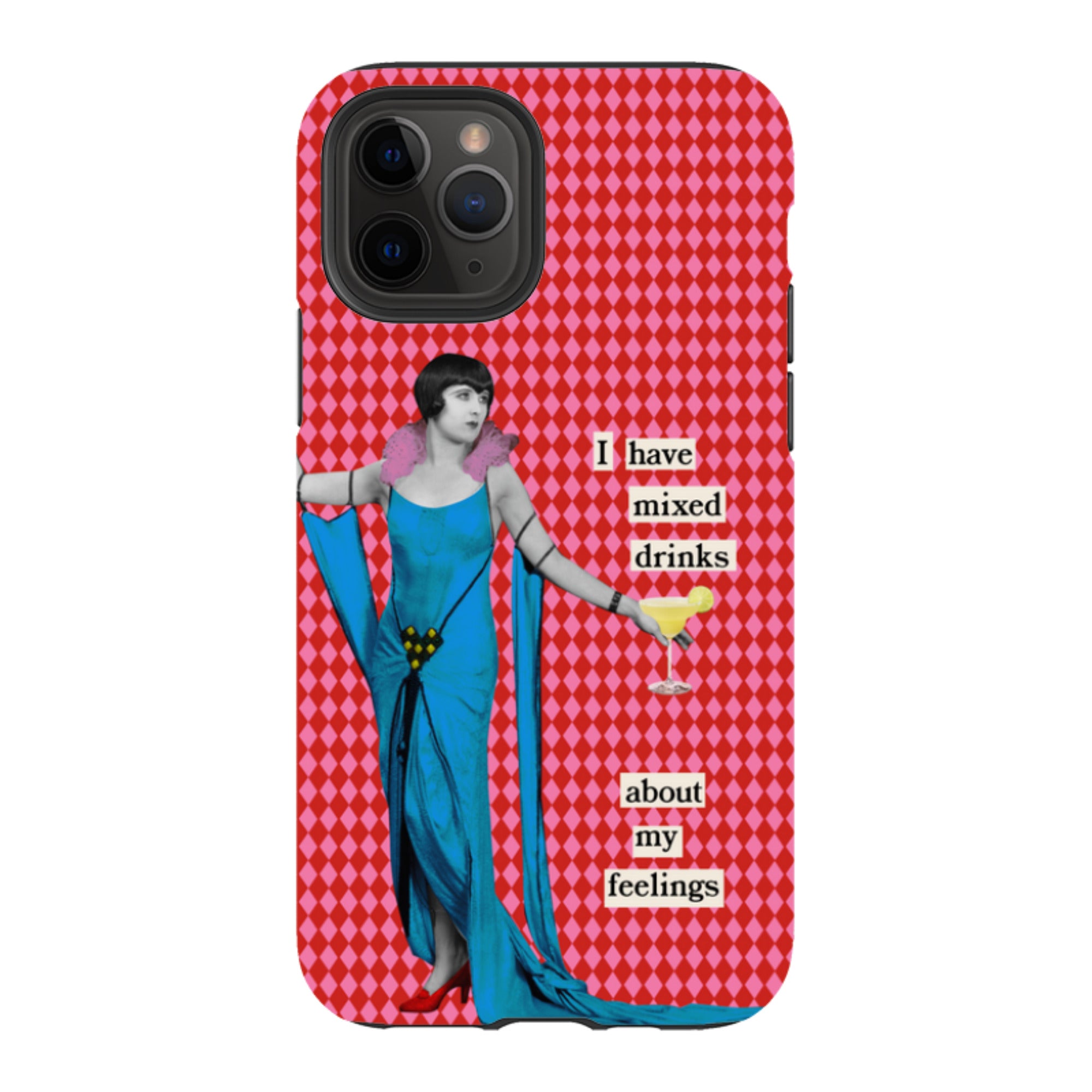 iPhone Tough Case - Mixed Drinks By Clare Jordan