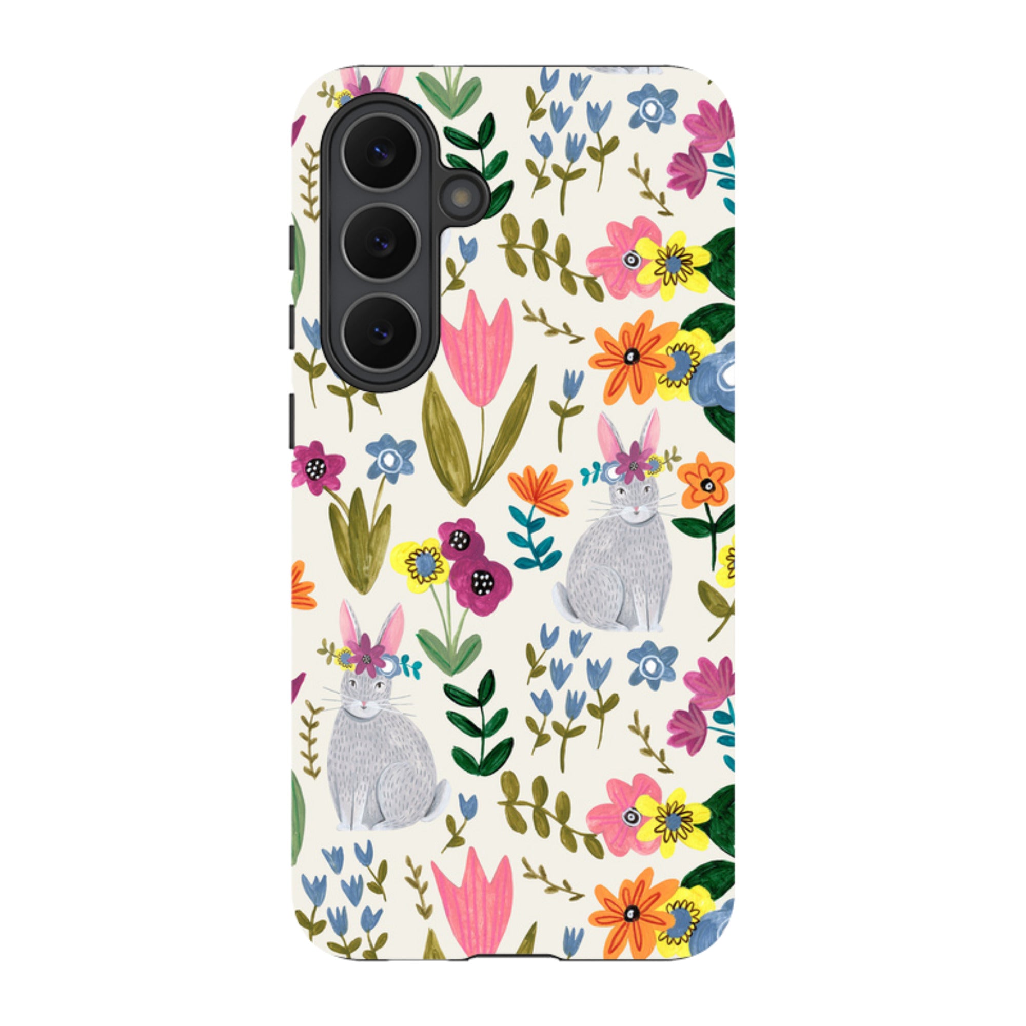 Samsung Tough Case - Rabbit Floral By Caroline Bonne Muller