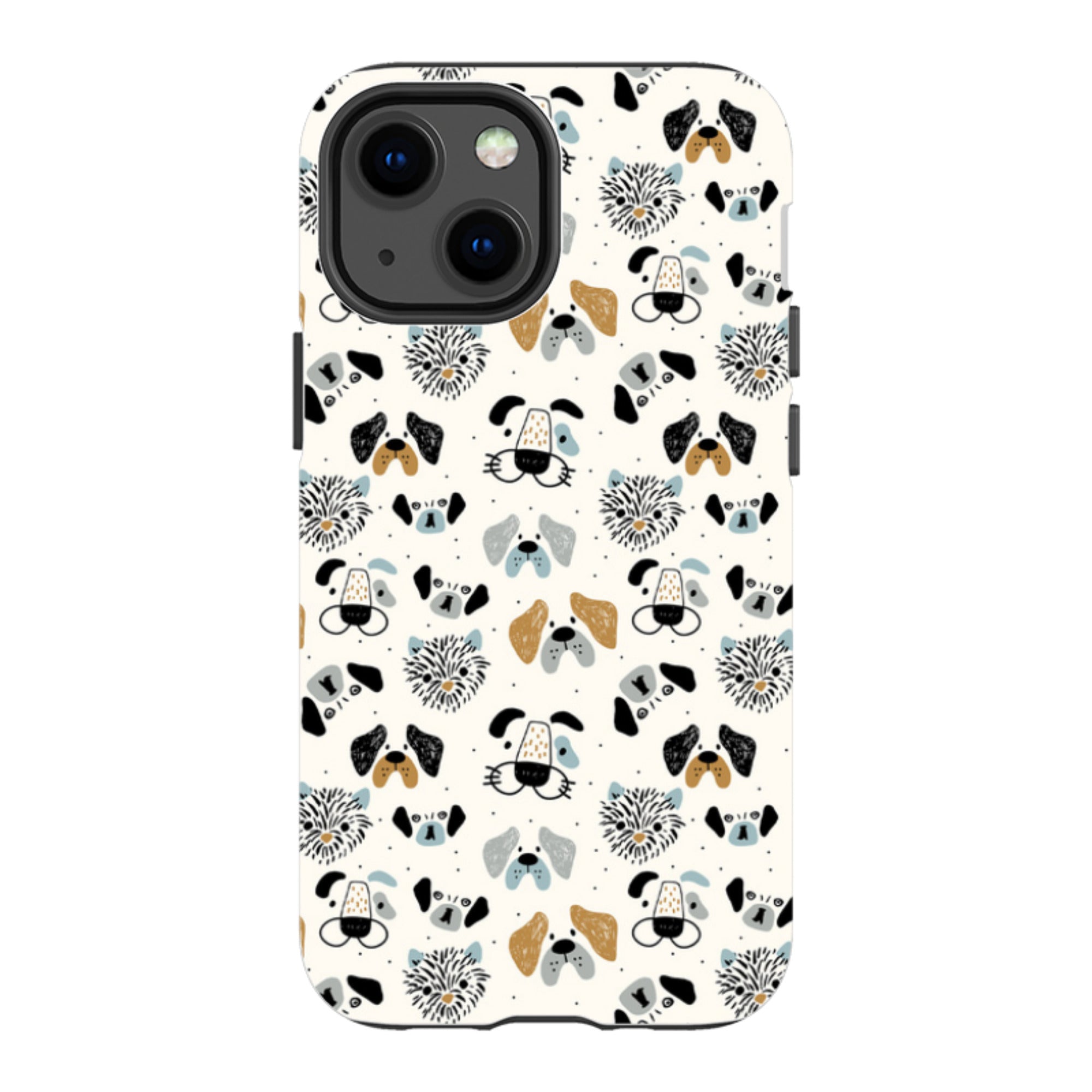 iPhone Tough Case - Dog Pattern Large