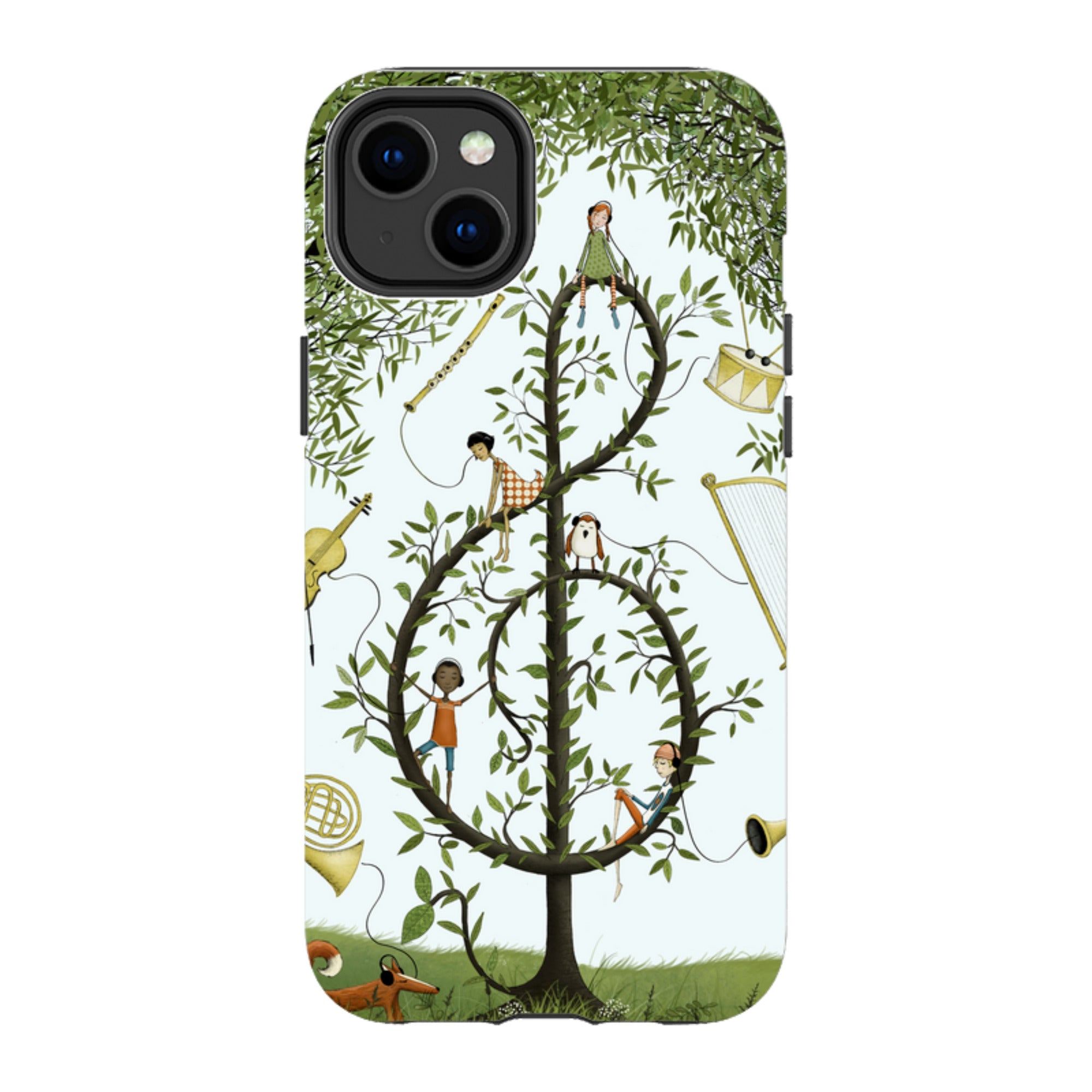 iPhone MagSafe Tough Case - Music Tree By Maja Lindberg