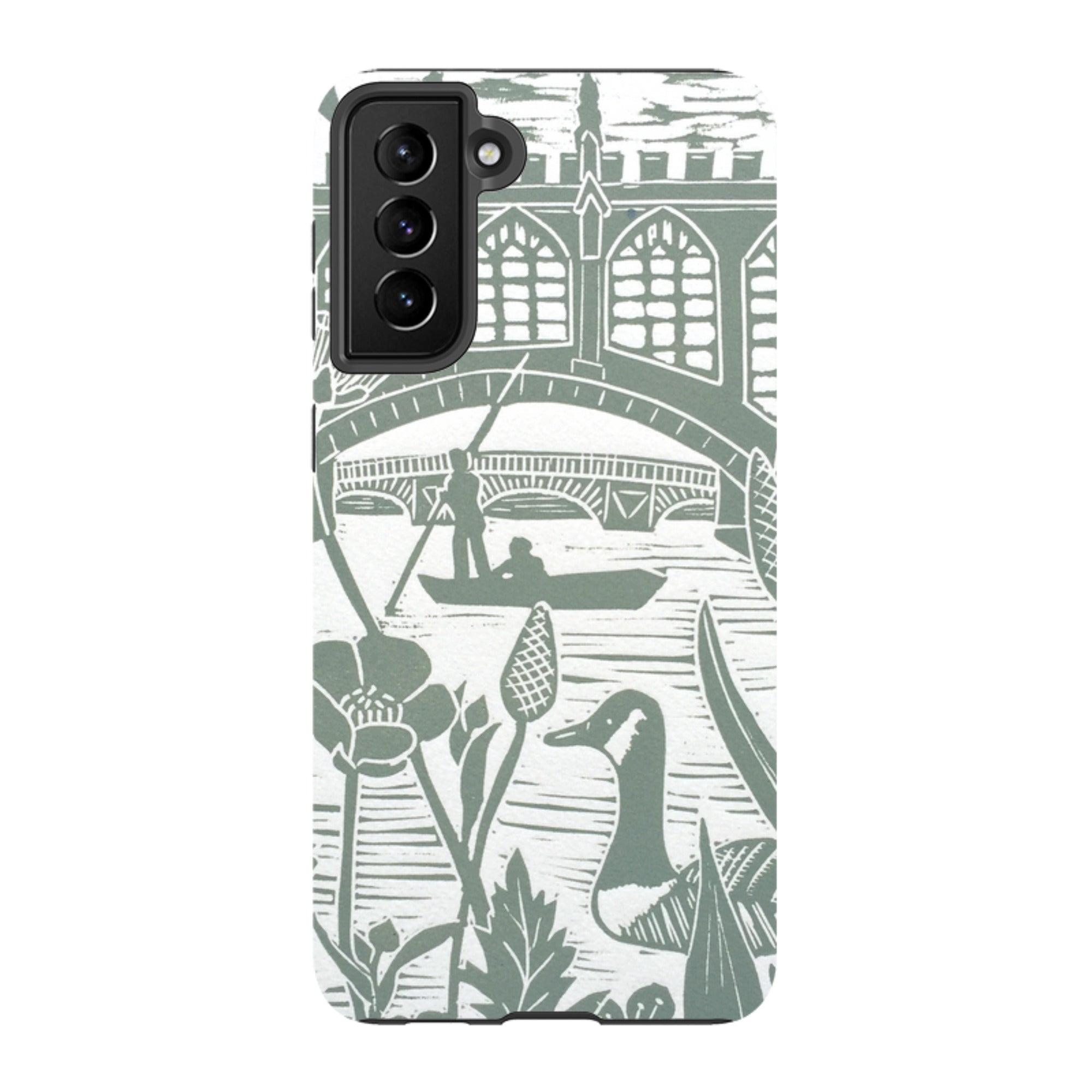 Samsung Tough Case - Punting At Cambridge By Kate Heiss