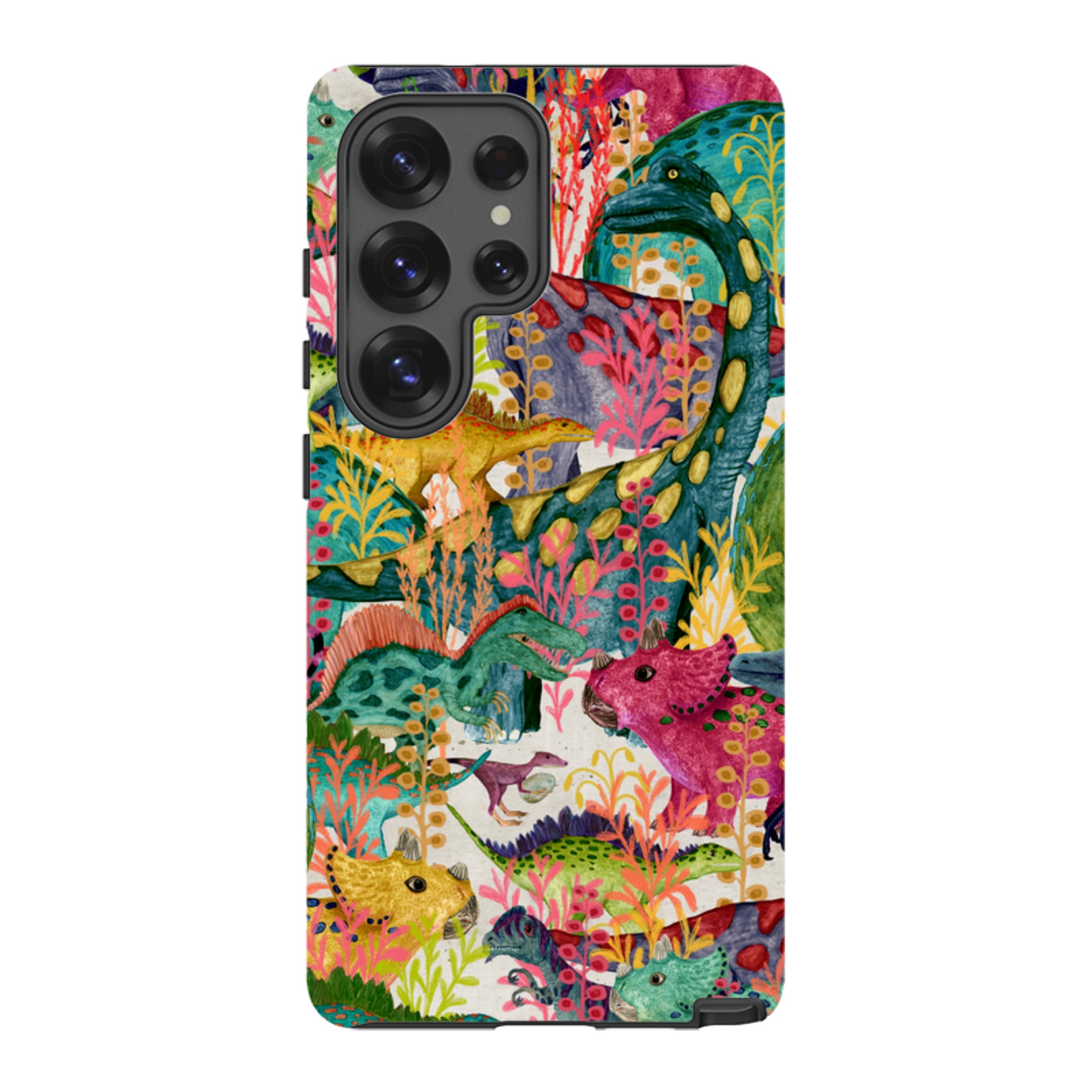 Samsung Tough Case - Dinosaur Jamboree By Katherine Quinn