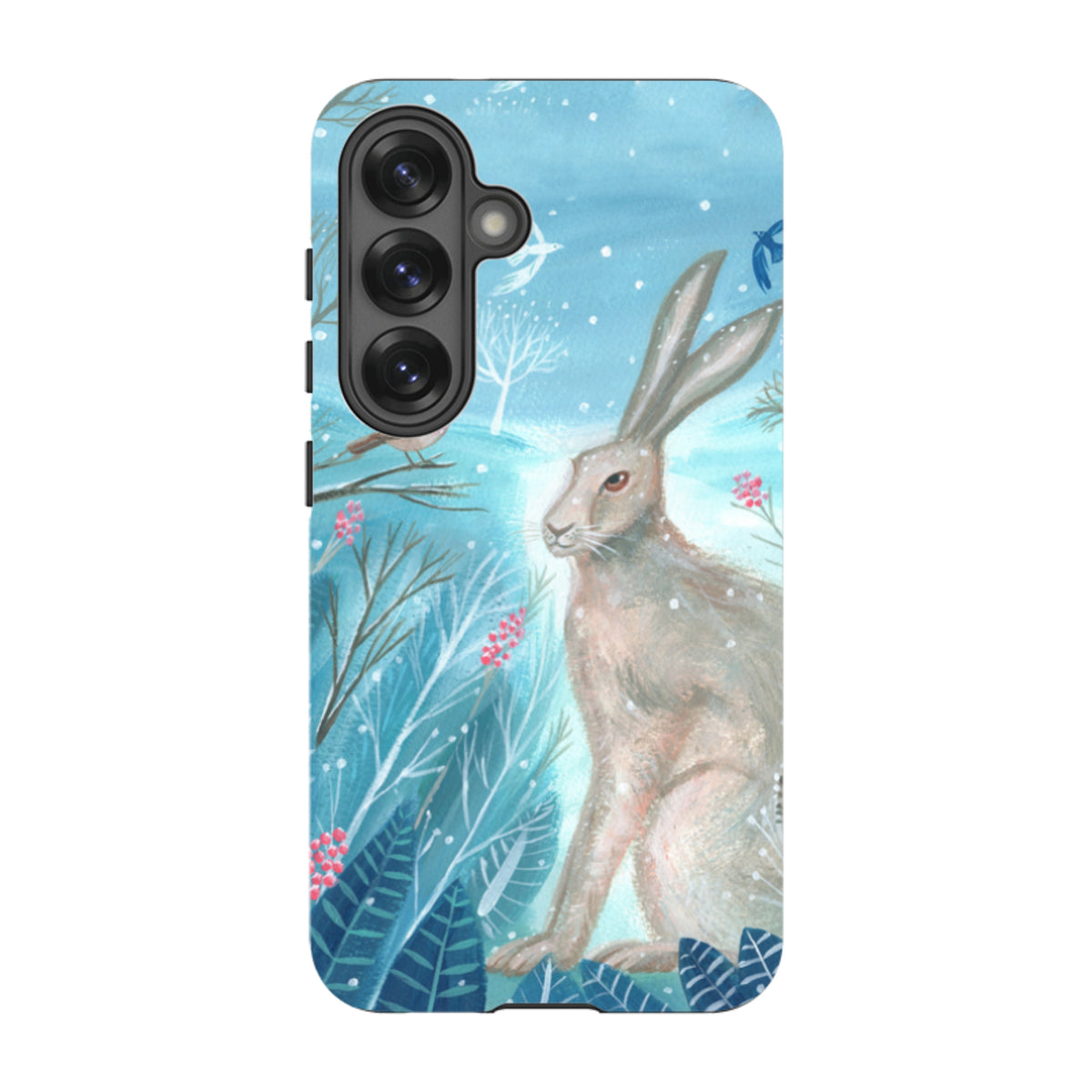 Samsung Tough Case - Winter Hare By Mary Stubberfield