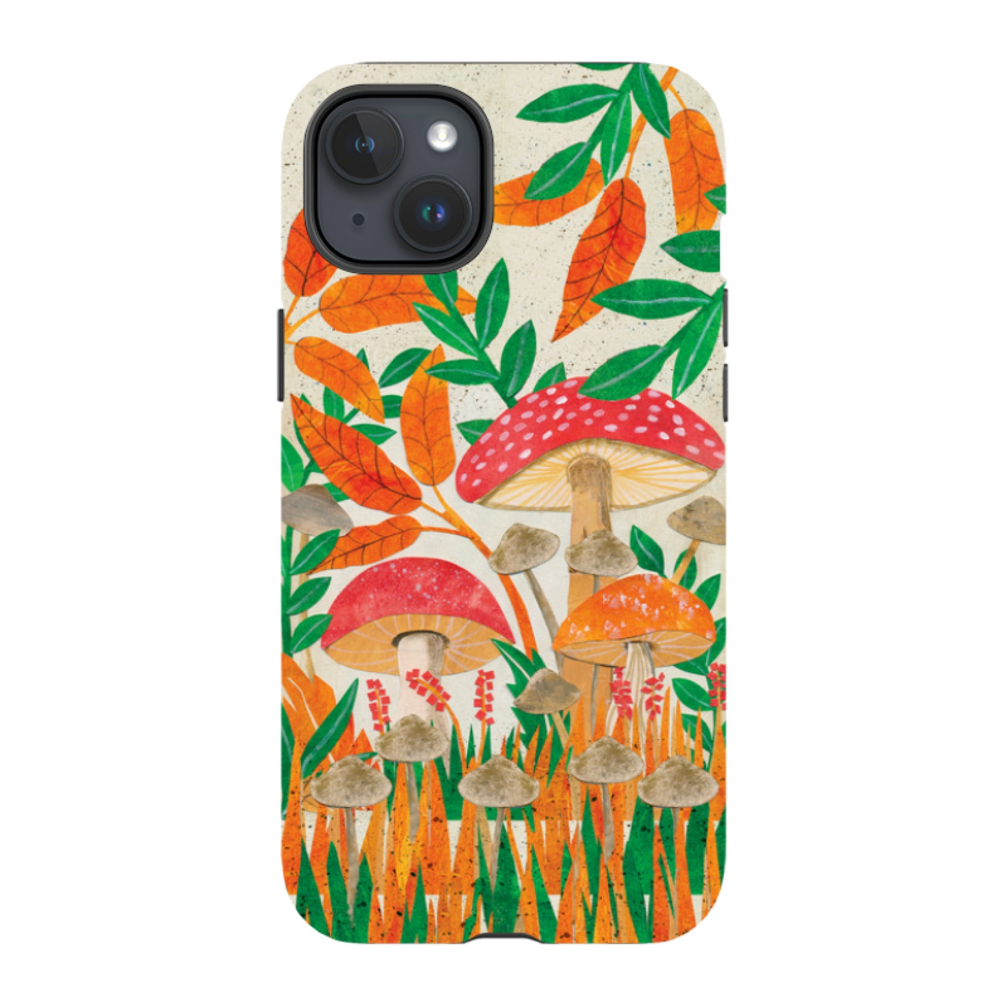 iPhone Tough Case - Mushroom Magic By Tracey English