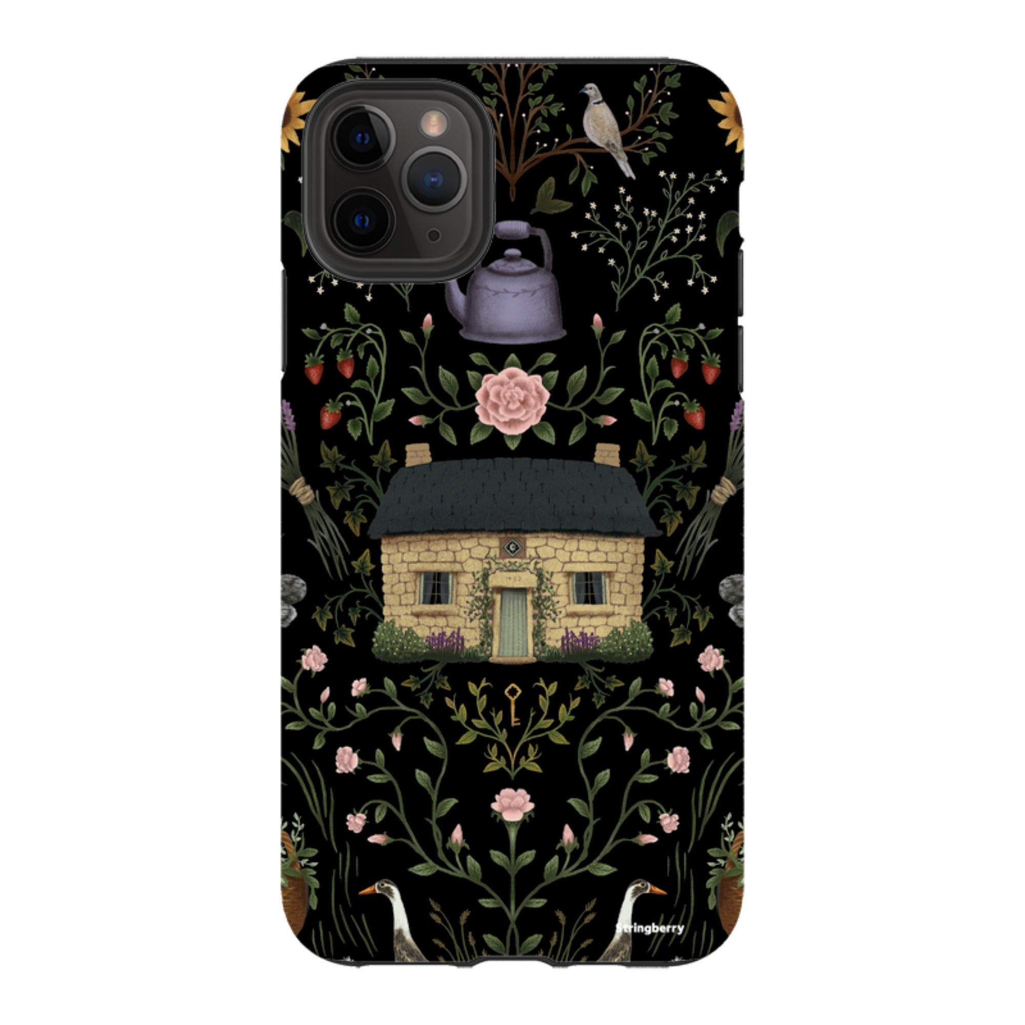 iPhone Tough Case - Cottage By Anna Stead
