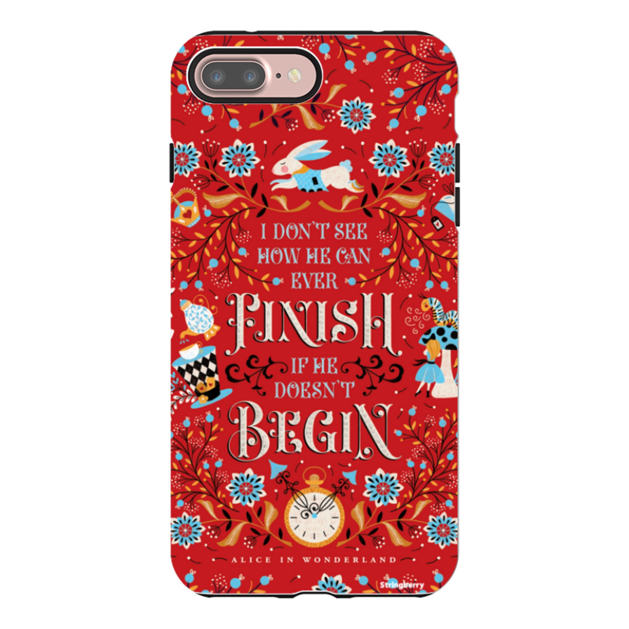 iPhone Tough Case - Alice By Jenny Zemanek