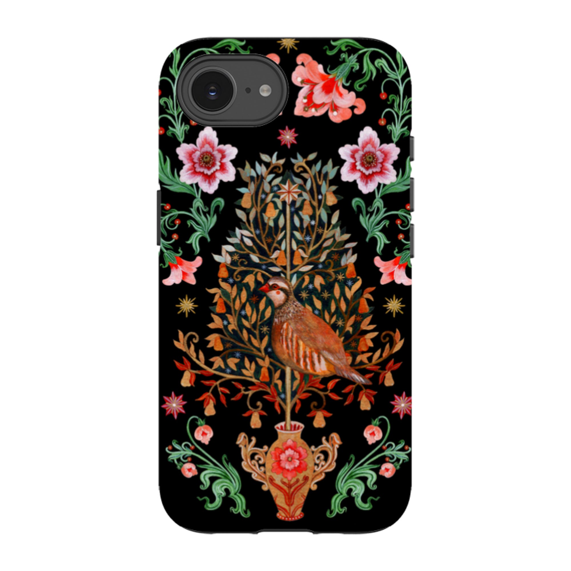 iPhone Tough  Case - Partridge Pear Tree By Maria Matos