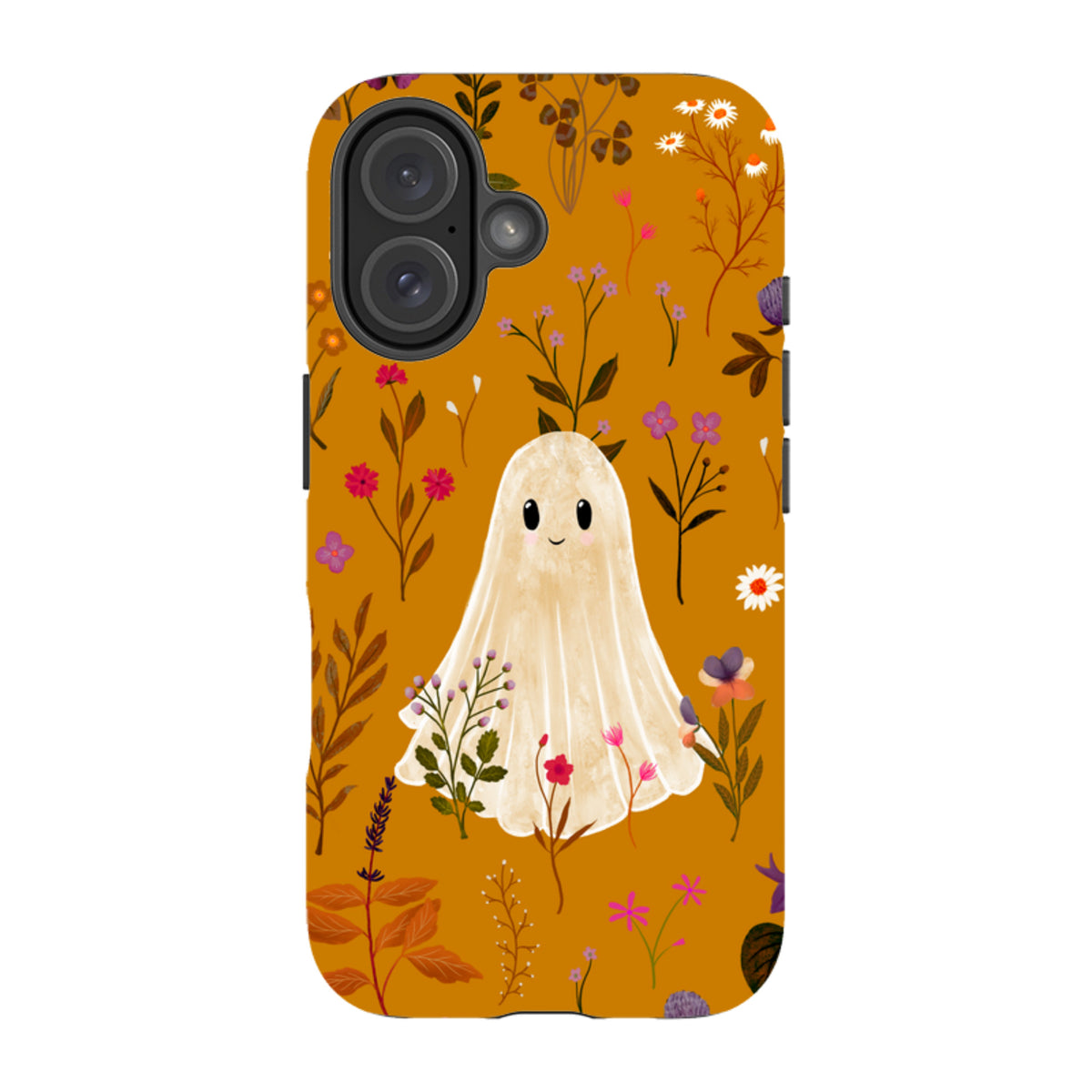 iPhone Tough Case - Ghost in the Garden - Spice Multi By Katherine Quinn