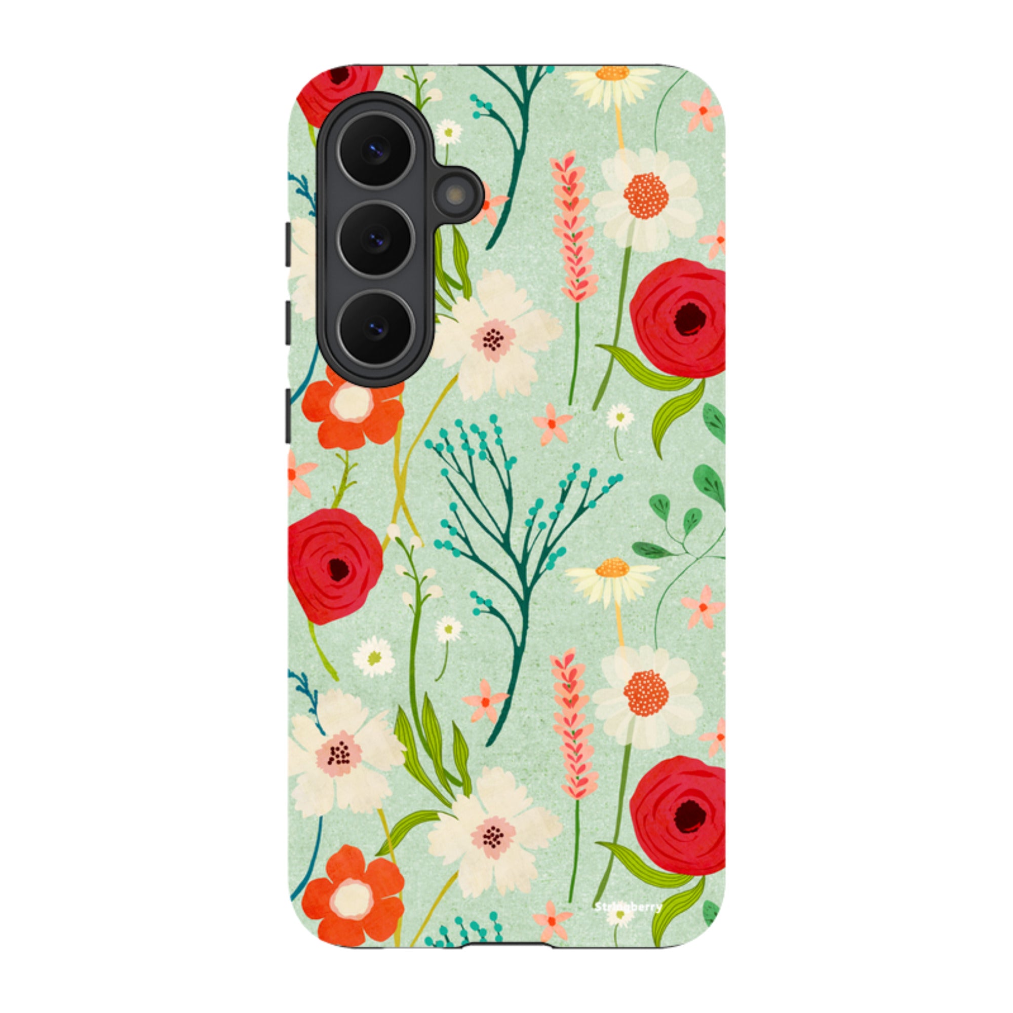 Samsung Tough Case - Floral By Katherine Quinn
