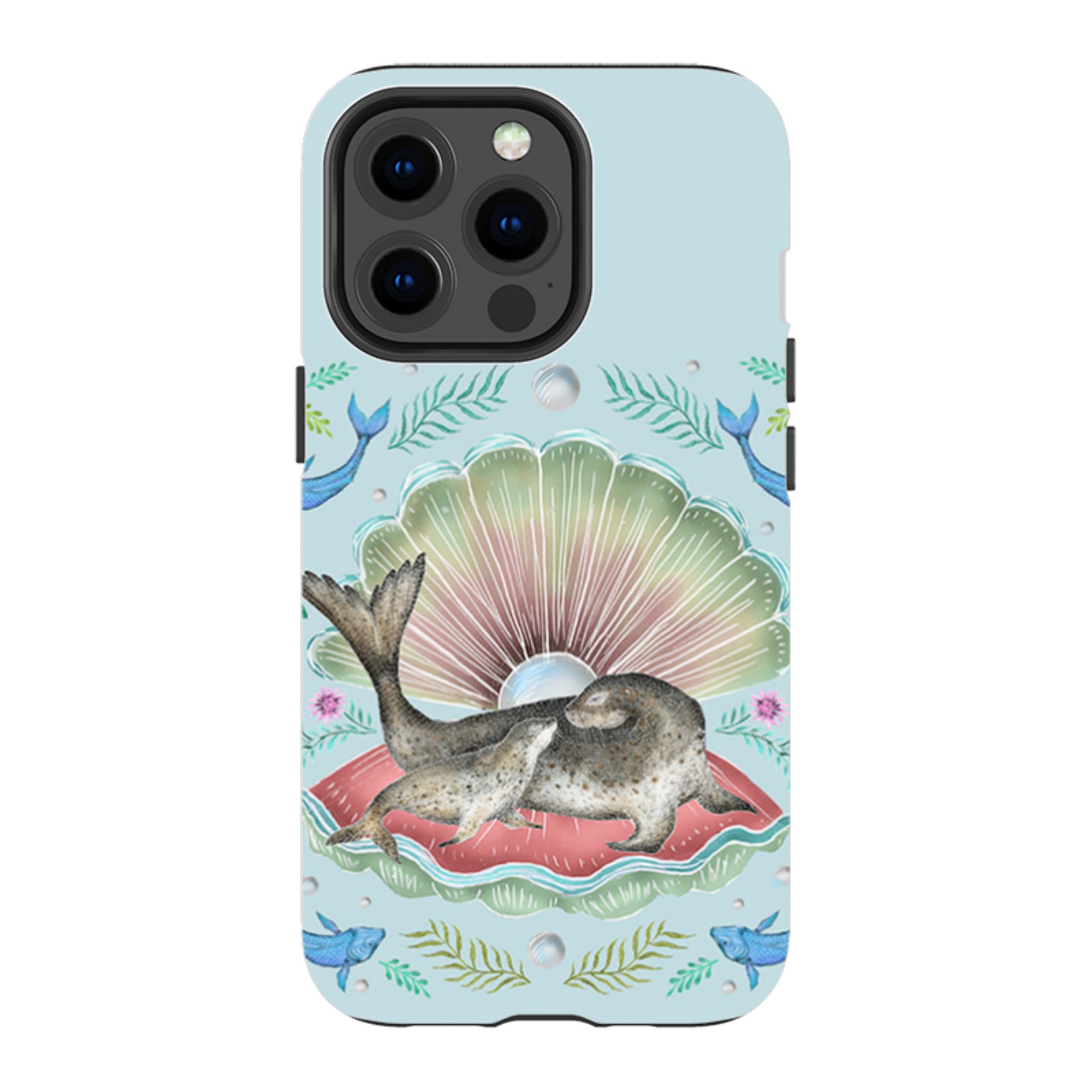 iPhone MagSafe Tough Case -  Seals In Shell By Catherine Rowe