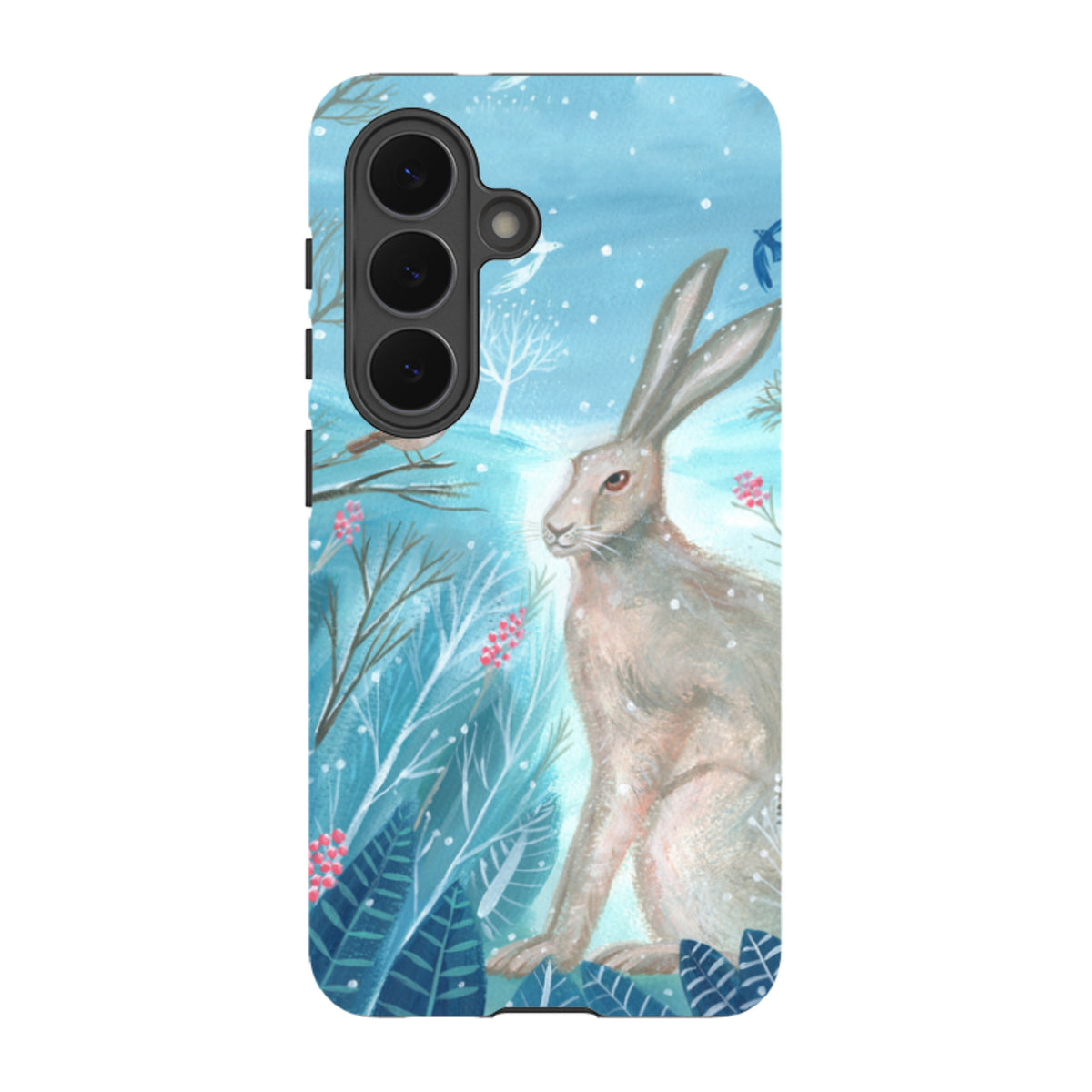 Samsung Tough Case - Winter Hare By Mary Stubberfield