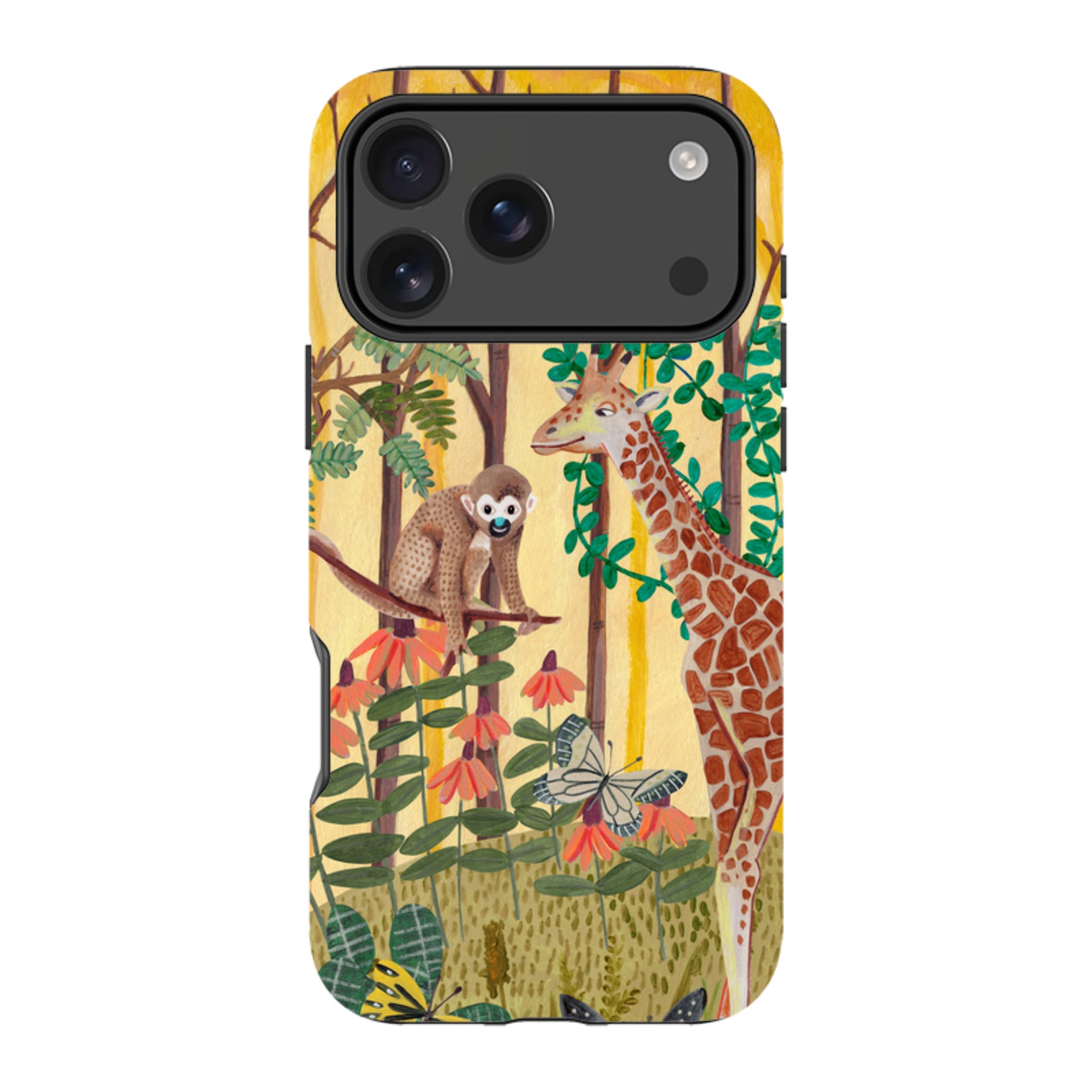 iPhone MagSafe Tough Case -  Giraffe By Caroline Bonne Muller