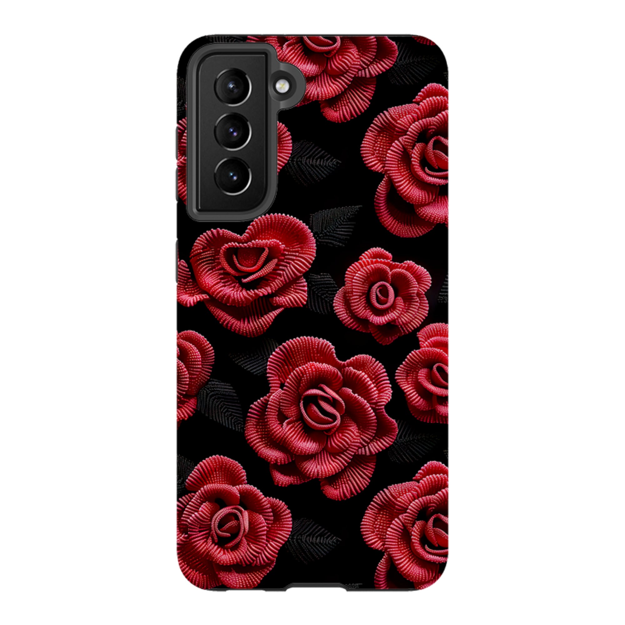 Samsung Tough Case - Dark Roses II