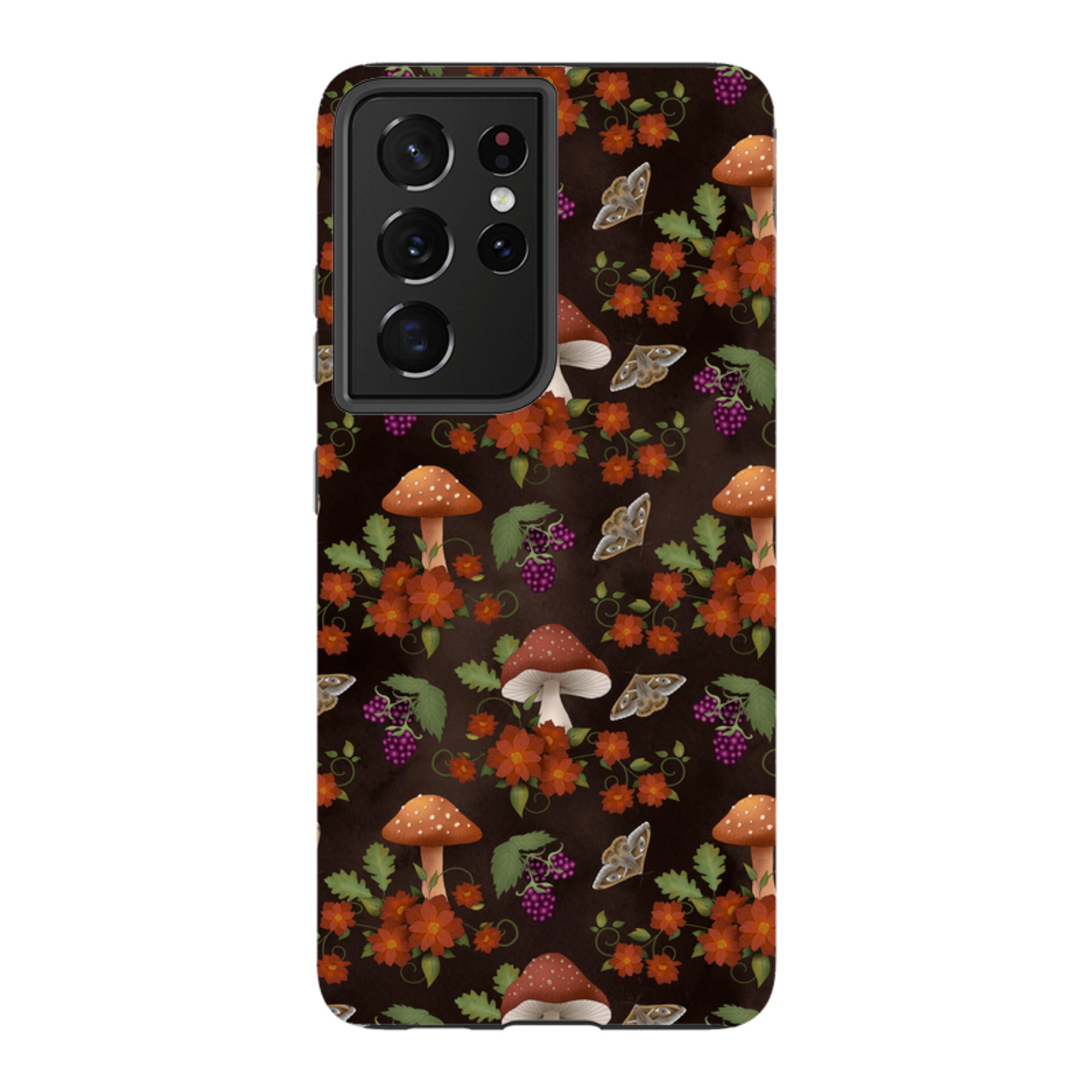 Samsung Tough Case -Mushroom Floral