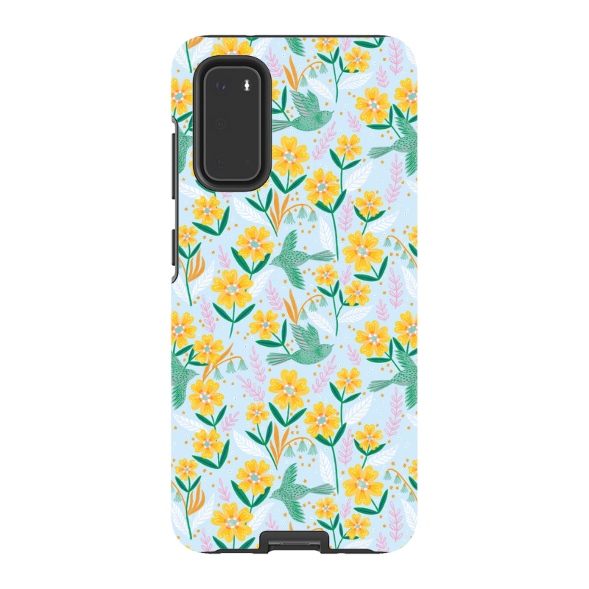 Samsung Tough Case - Sweet Birds Blue By Lee Foster Wilson