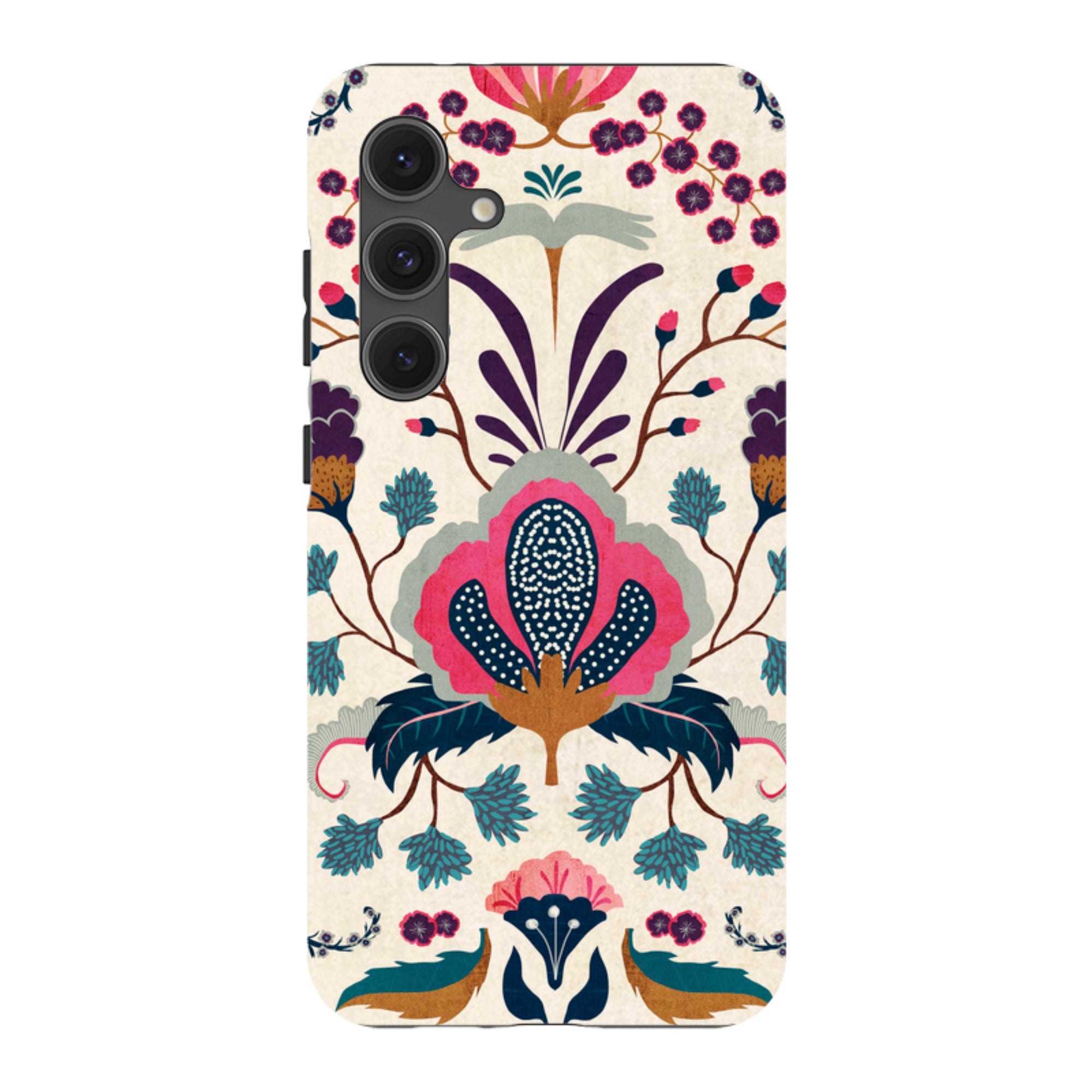 Samsung Tough Case - Folk Floral By Katherine Quinn