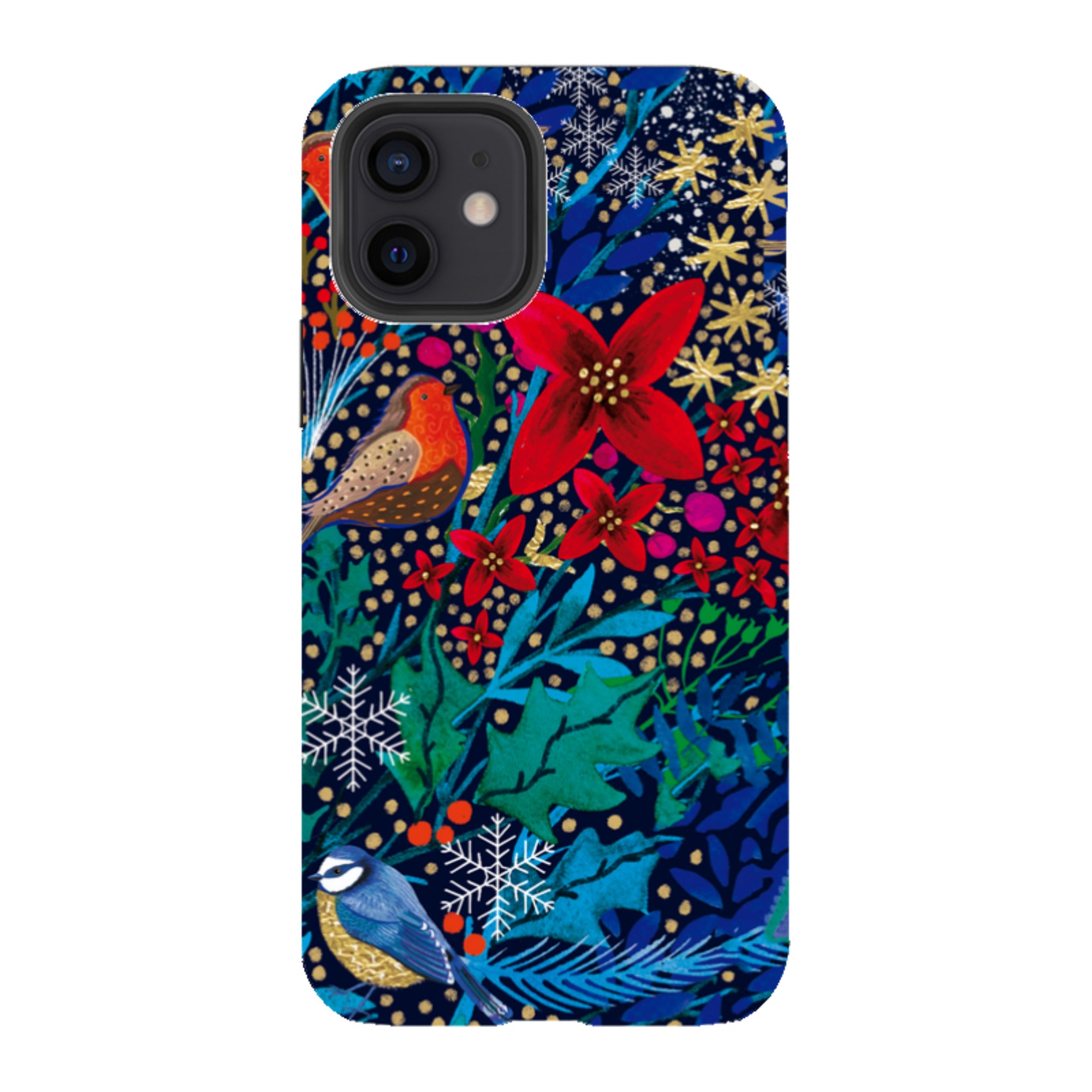 iPhone Tough Case - Xmas Robin II By Emma Frances Grant