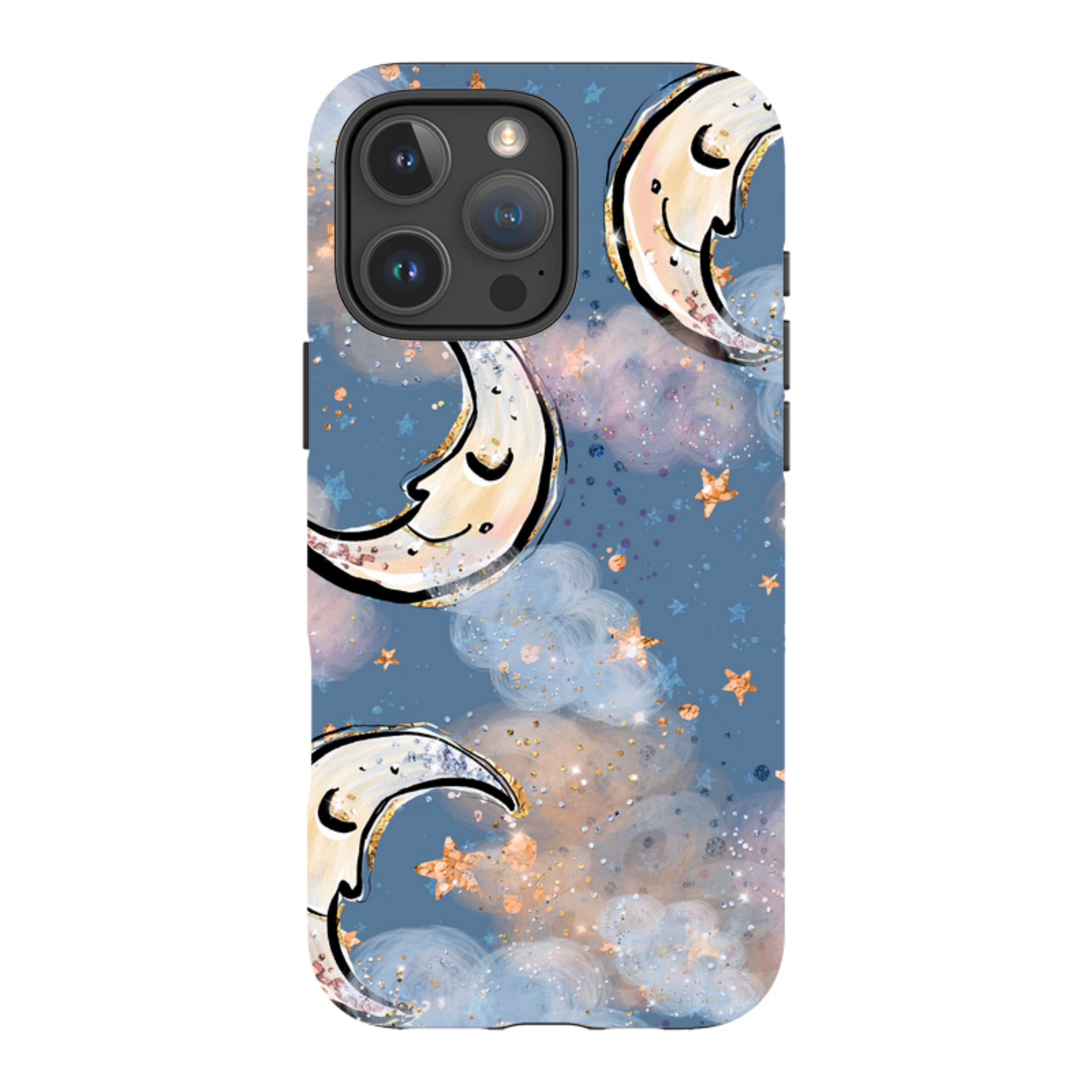 iPhone MagSafe Tough Case -  Moon and Stars
