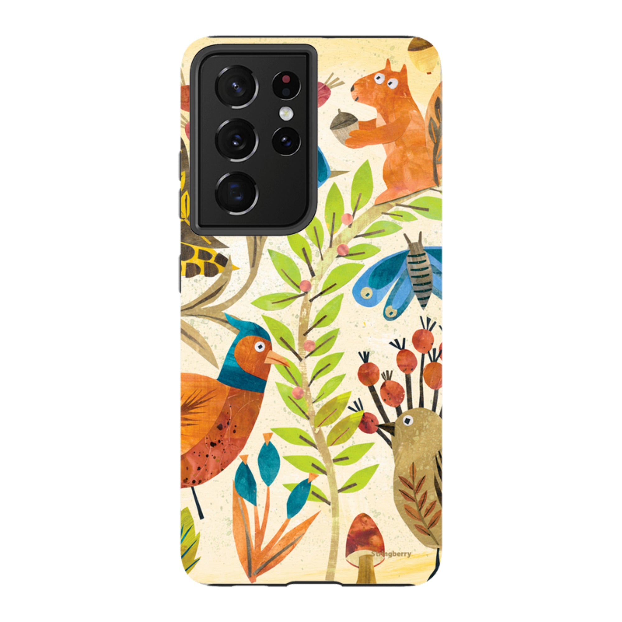 Samsung Tough Case - Woodland Friends By Tracey English