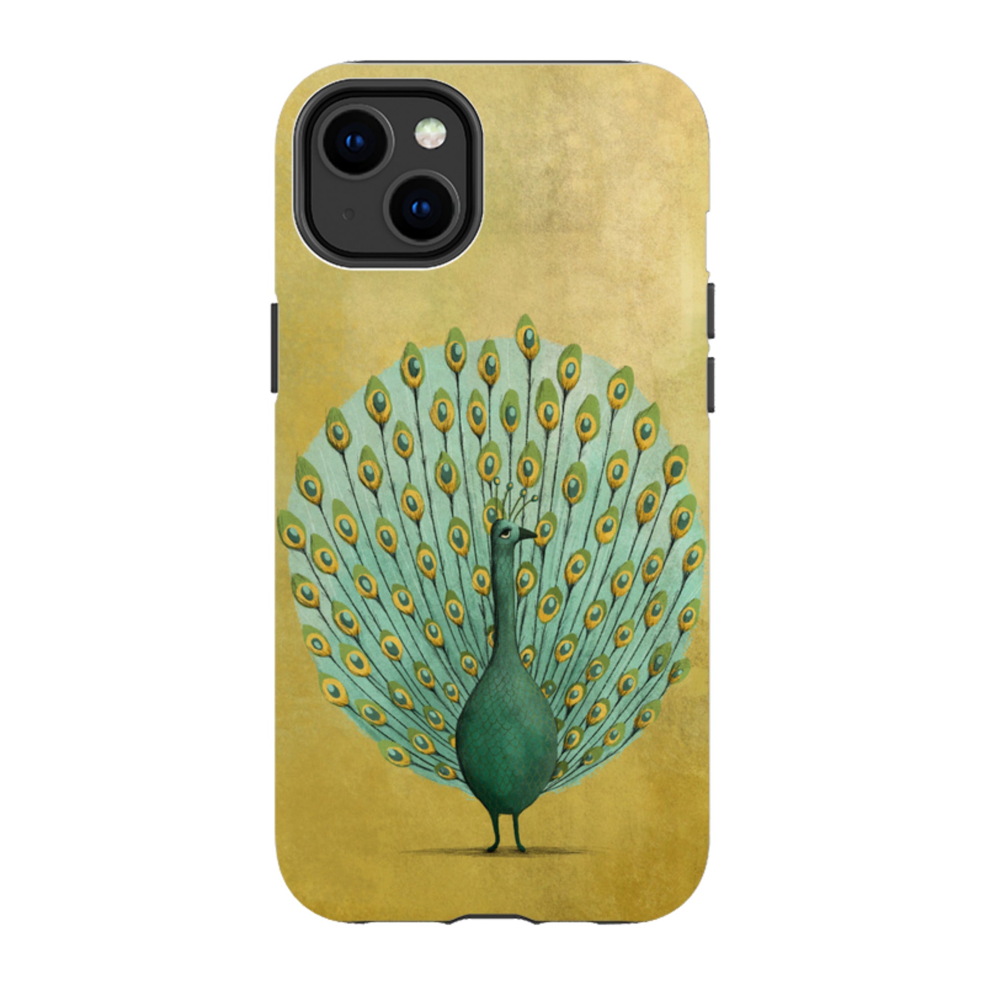 iPhone Tough Case - Peacock By Maja Lindberg