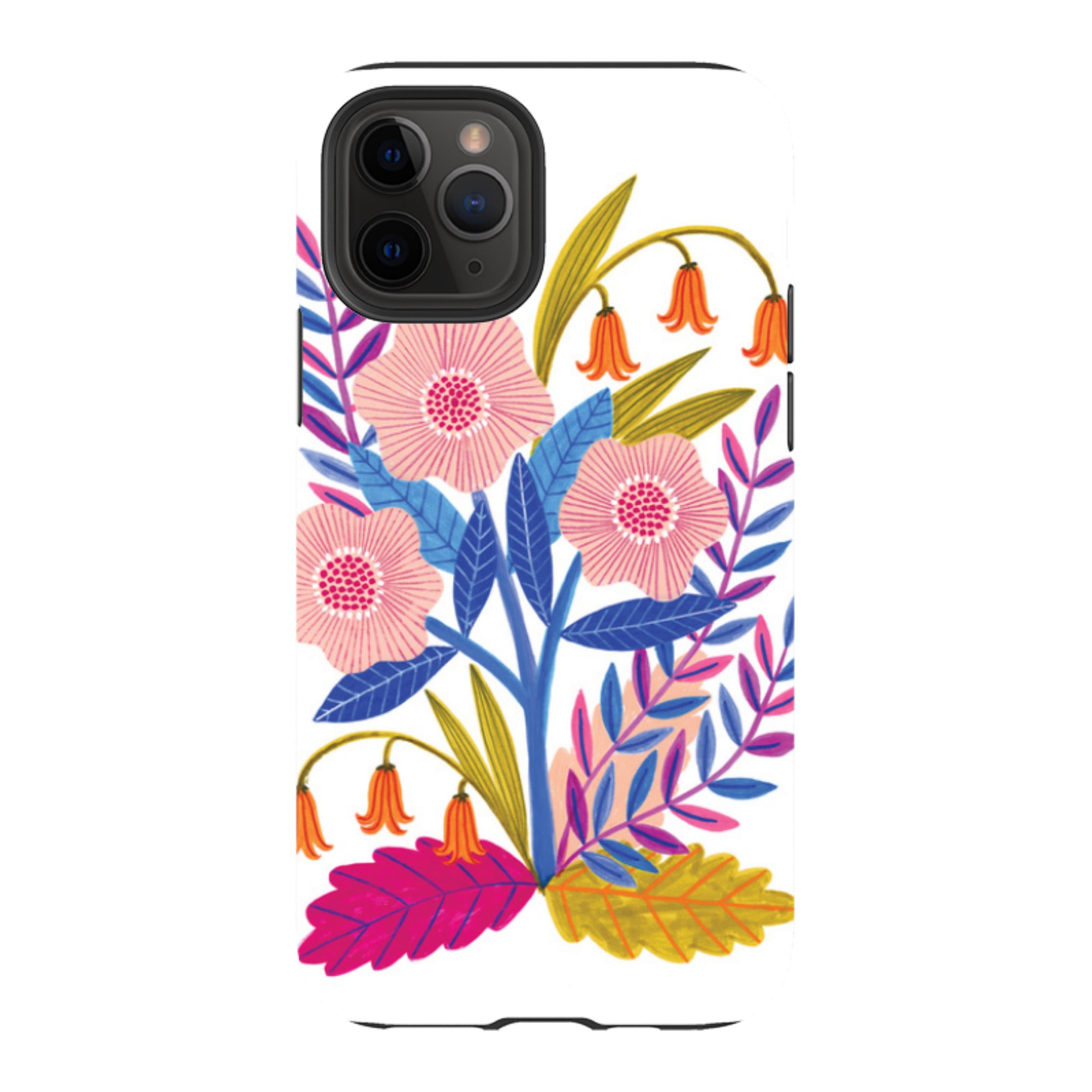 iPhone Tough Case - Leaves Cluster By Lee Foster Wilson