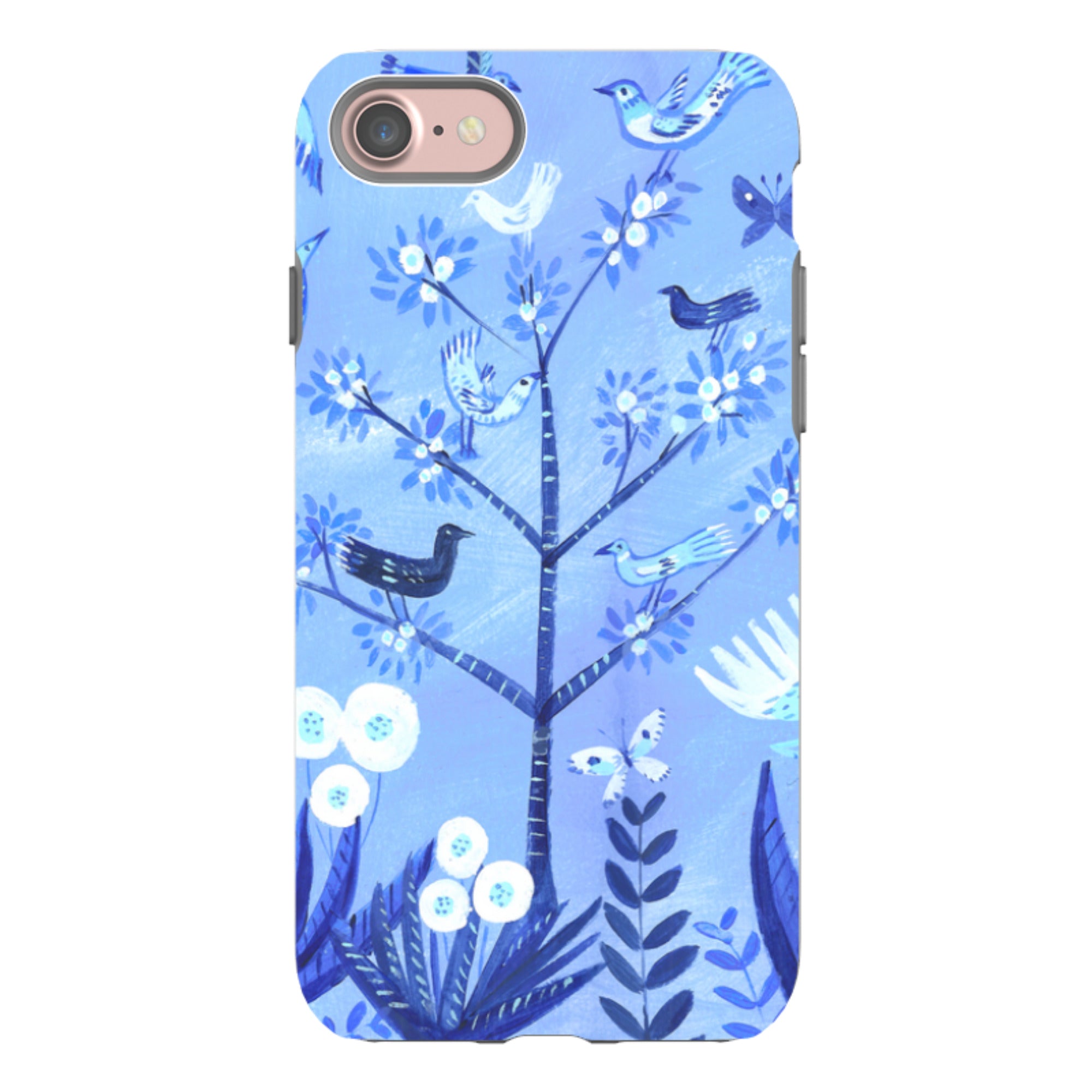 iPhone Tough Case - Folk Art By Mary Stubberfield