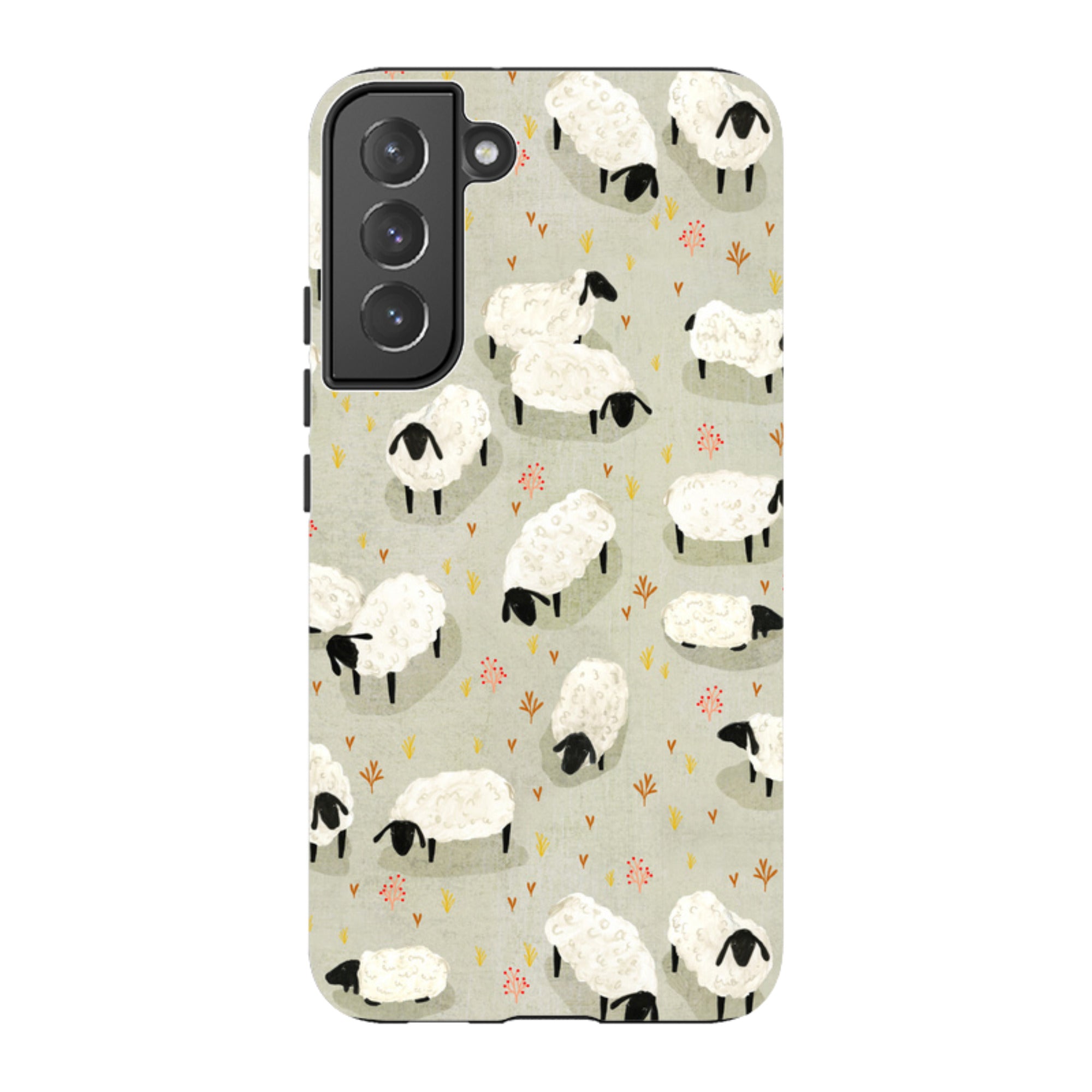 Samsung Tough Case - Sheep Grey By Katherine Quinn