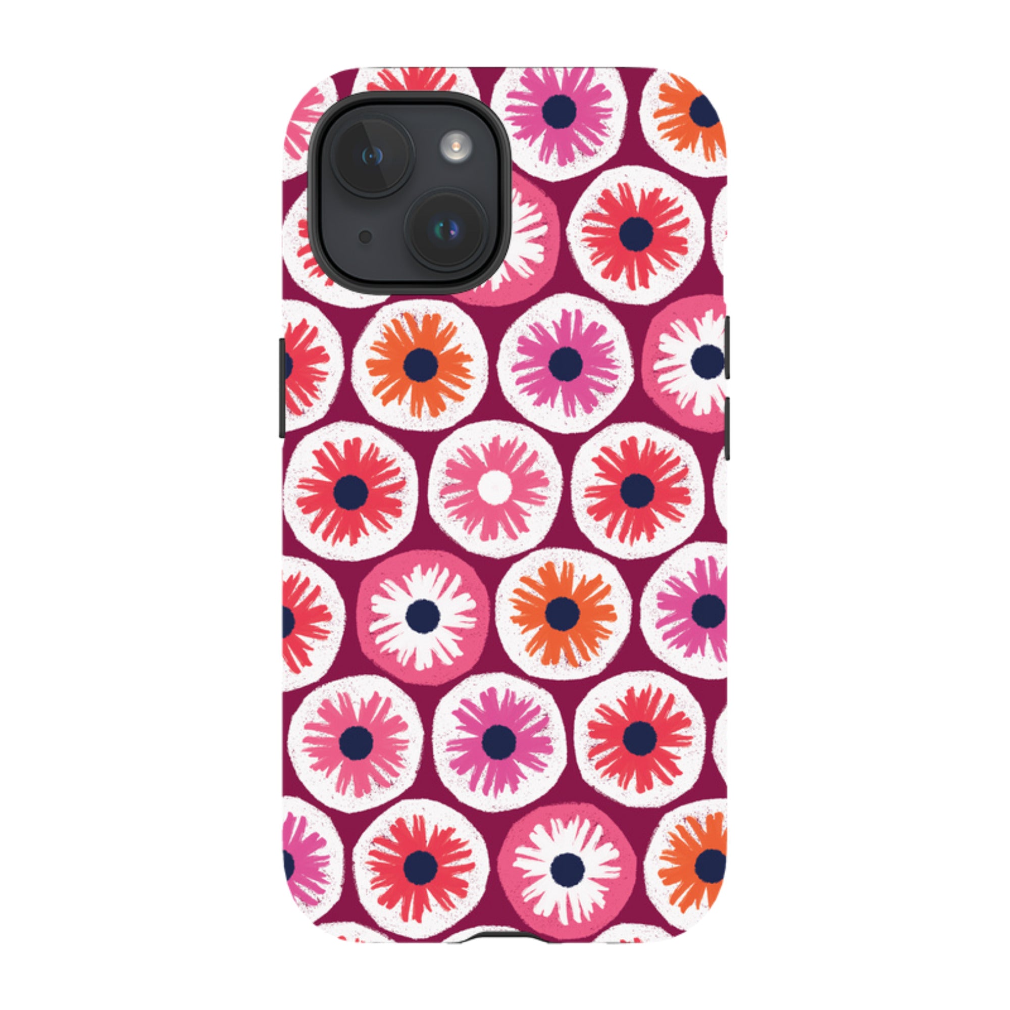 iPhone MagSafe Tough Case -  Penny Flowers Red By Ali Brookes