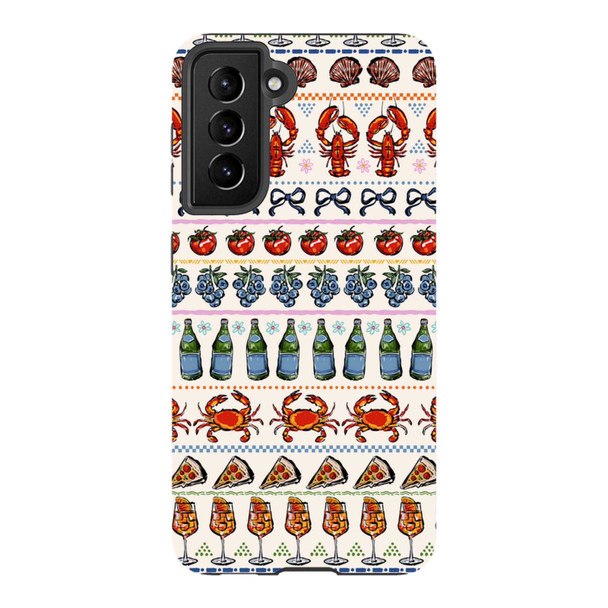 Samsung Tough Case - Crab Pattern