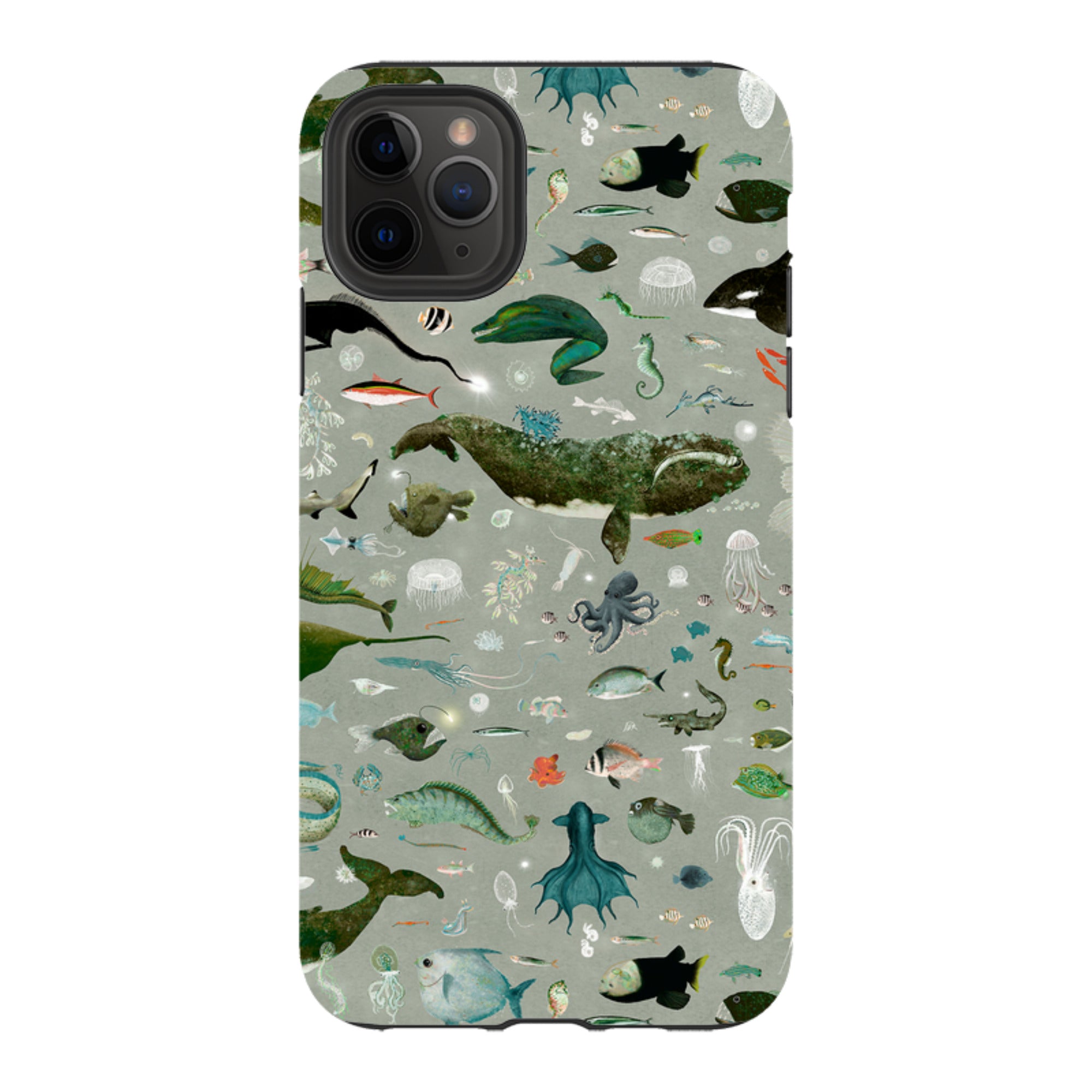 iPhone Tough Case - Moon Shadow By Katherine Quinn
