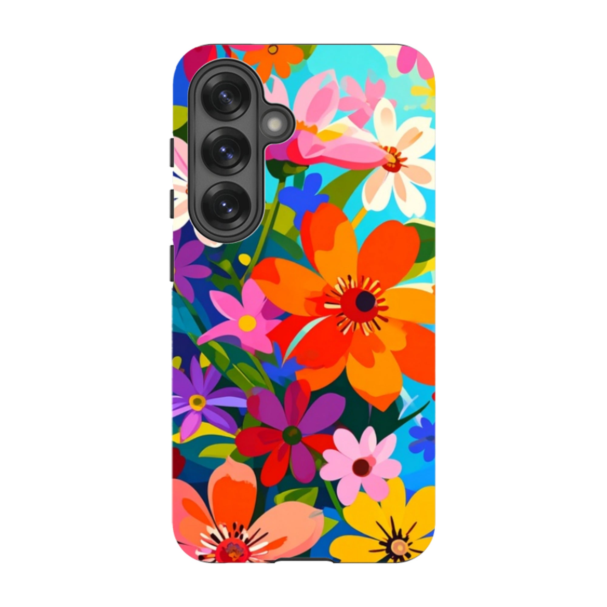 Samsung Tough Case - Rainbow Floral