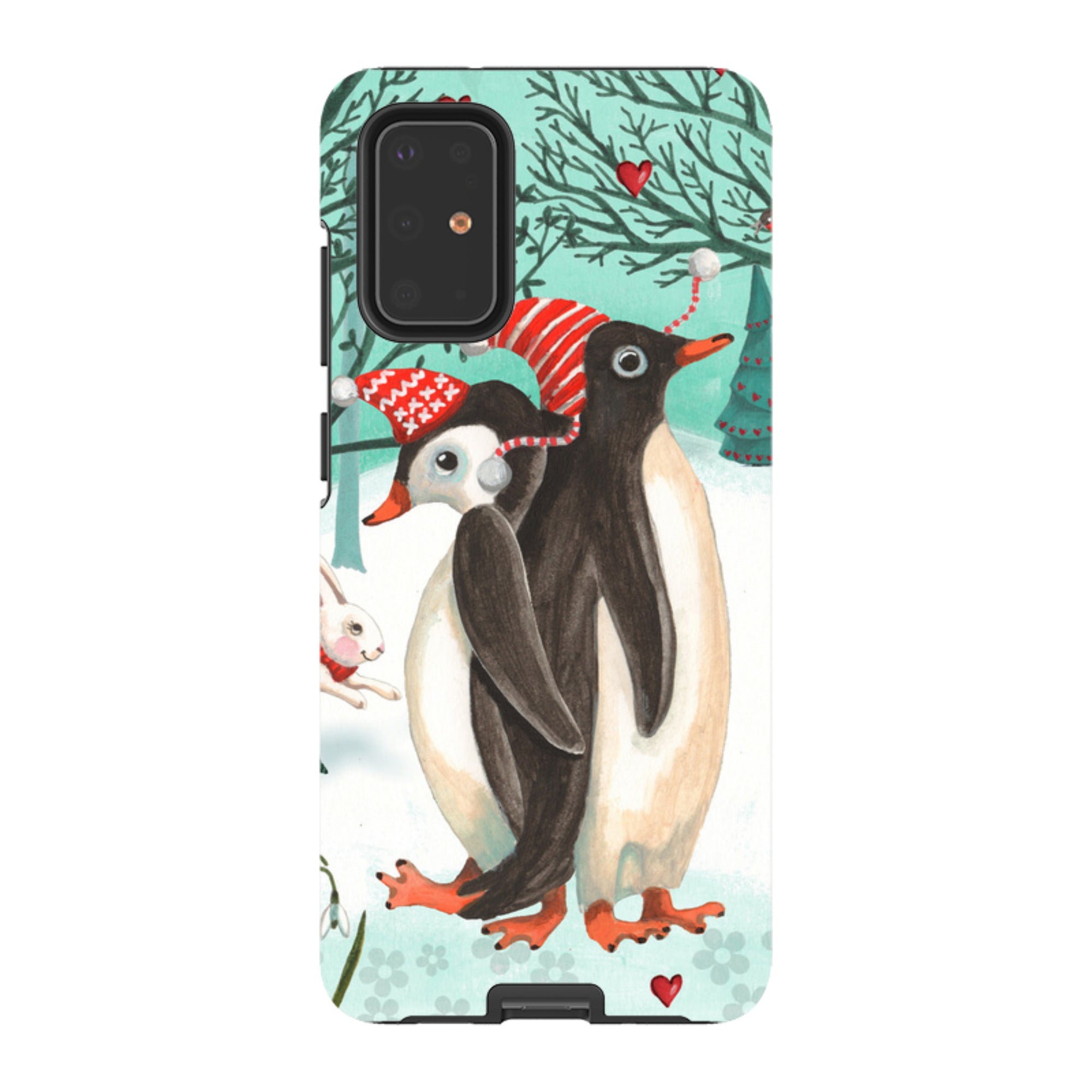 Samsung Tough Case - Winter Together By Caroline Bonne Muller