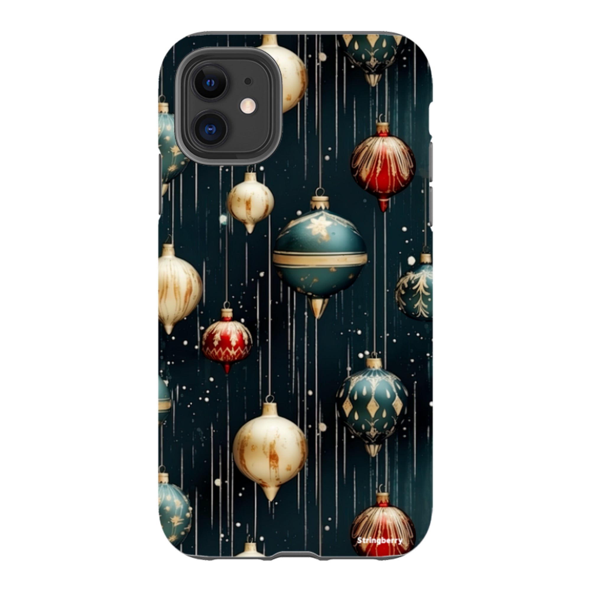 iPhone Tough Case - Christmas Baubles