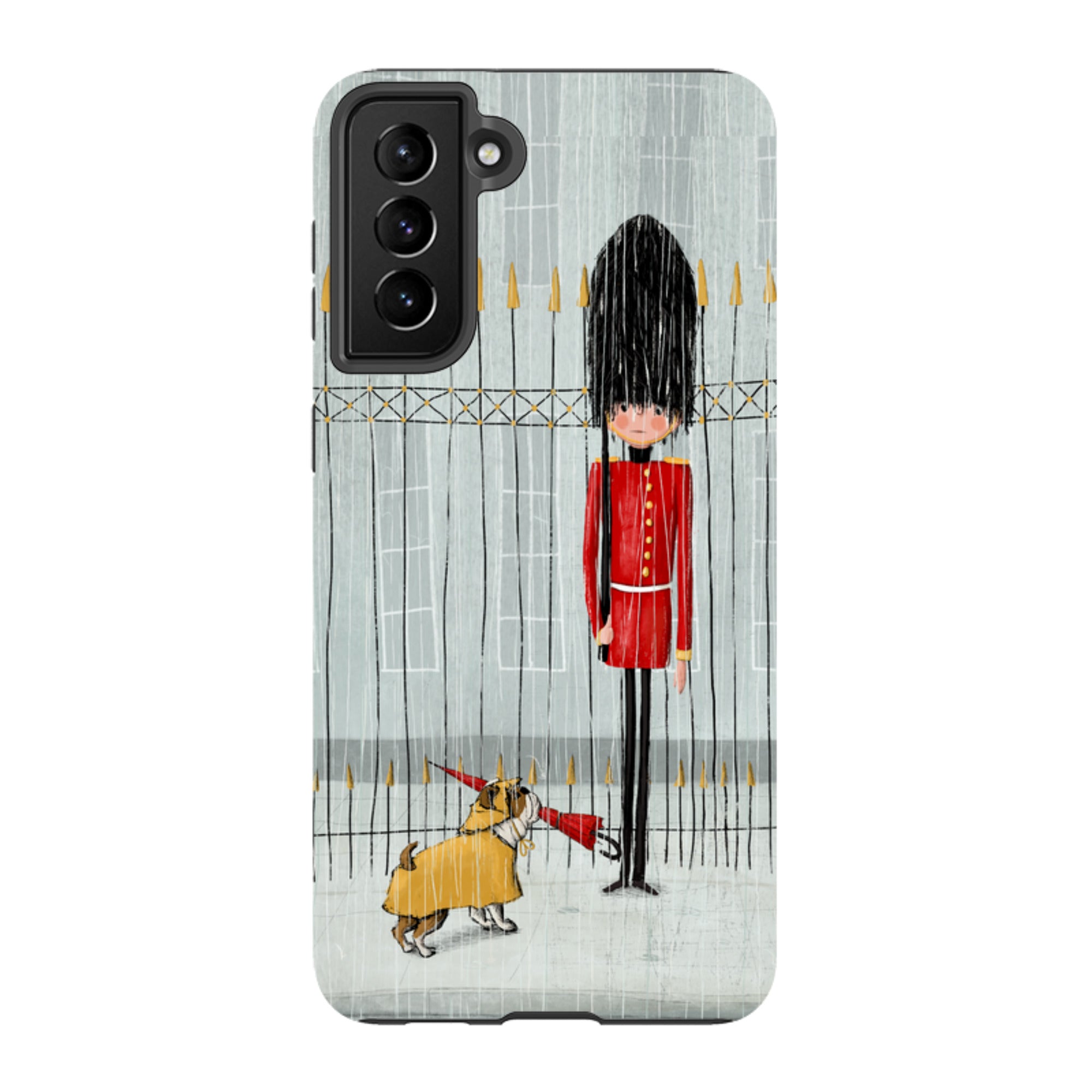 Samsung Tough Case - London In Rain By Maja Lindberg