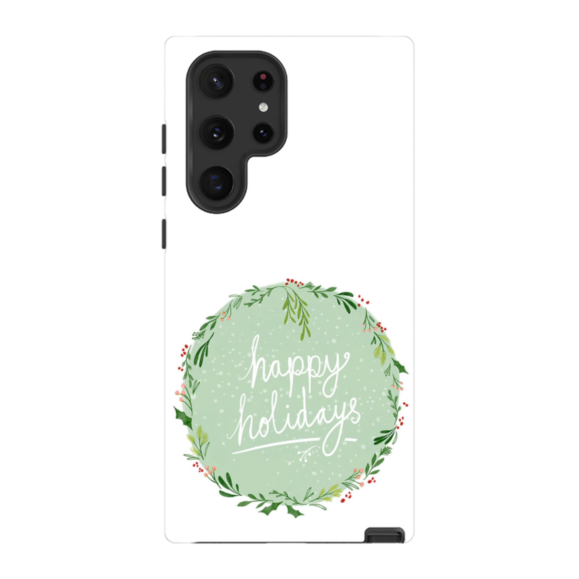 Samsung Tough Case - Happy Holidays By Katherine Quinn
