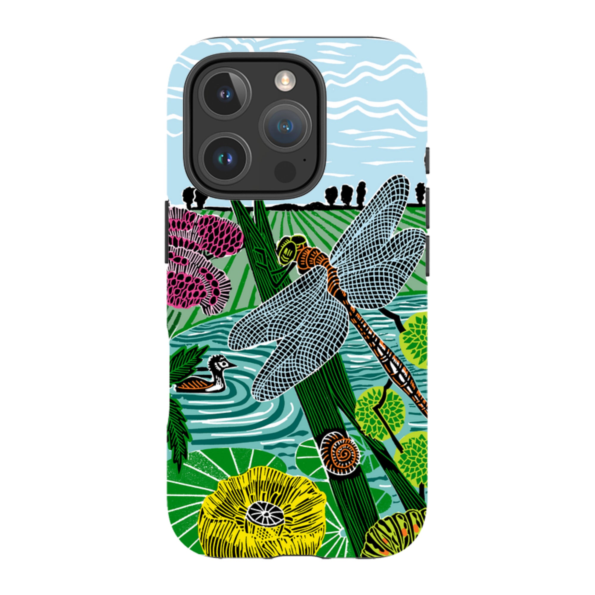 iPhone Tough Case - Pond By Kate Heiss