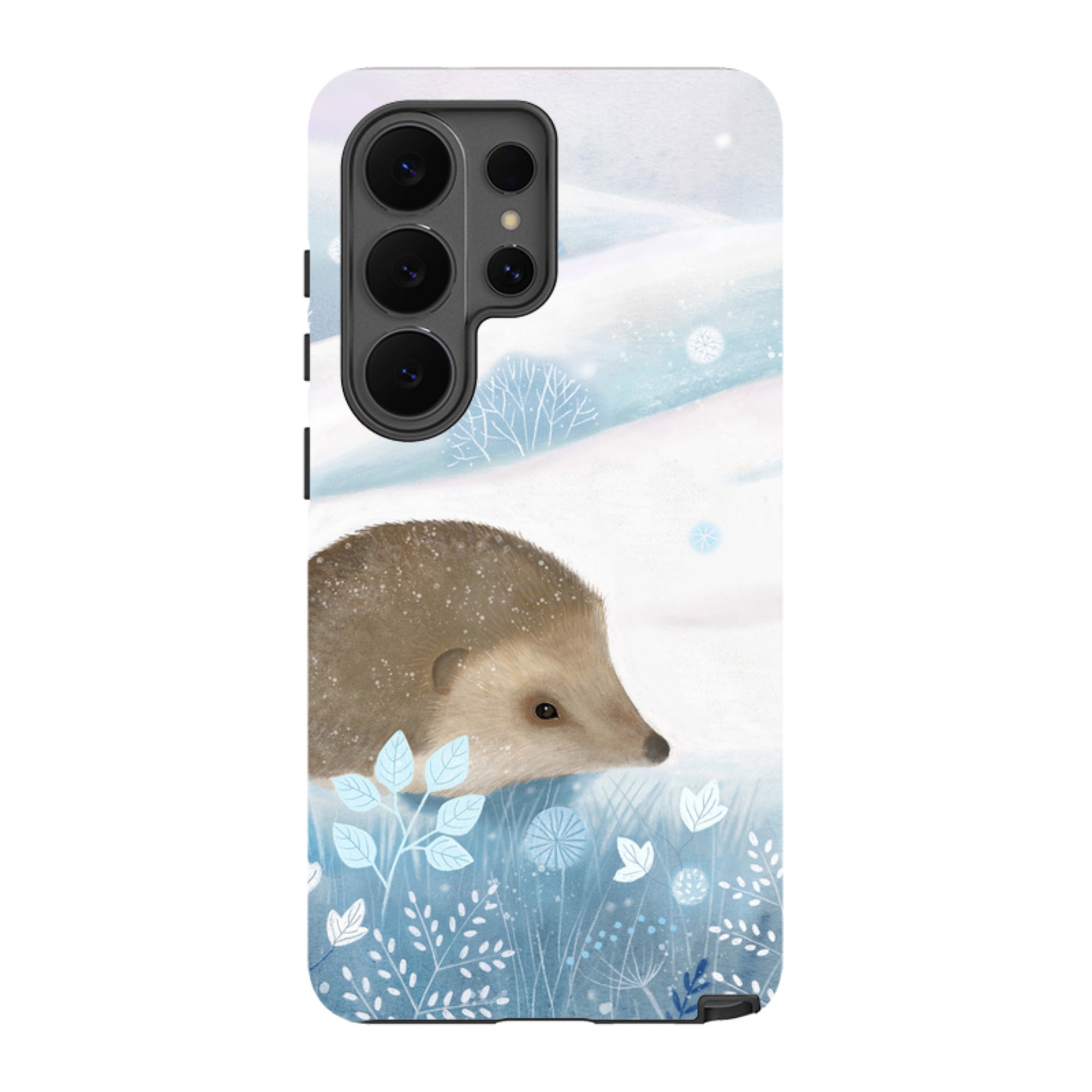 Samsung Tough Case - Winter Hedgehog By Bex Parkin