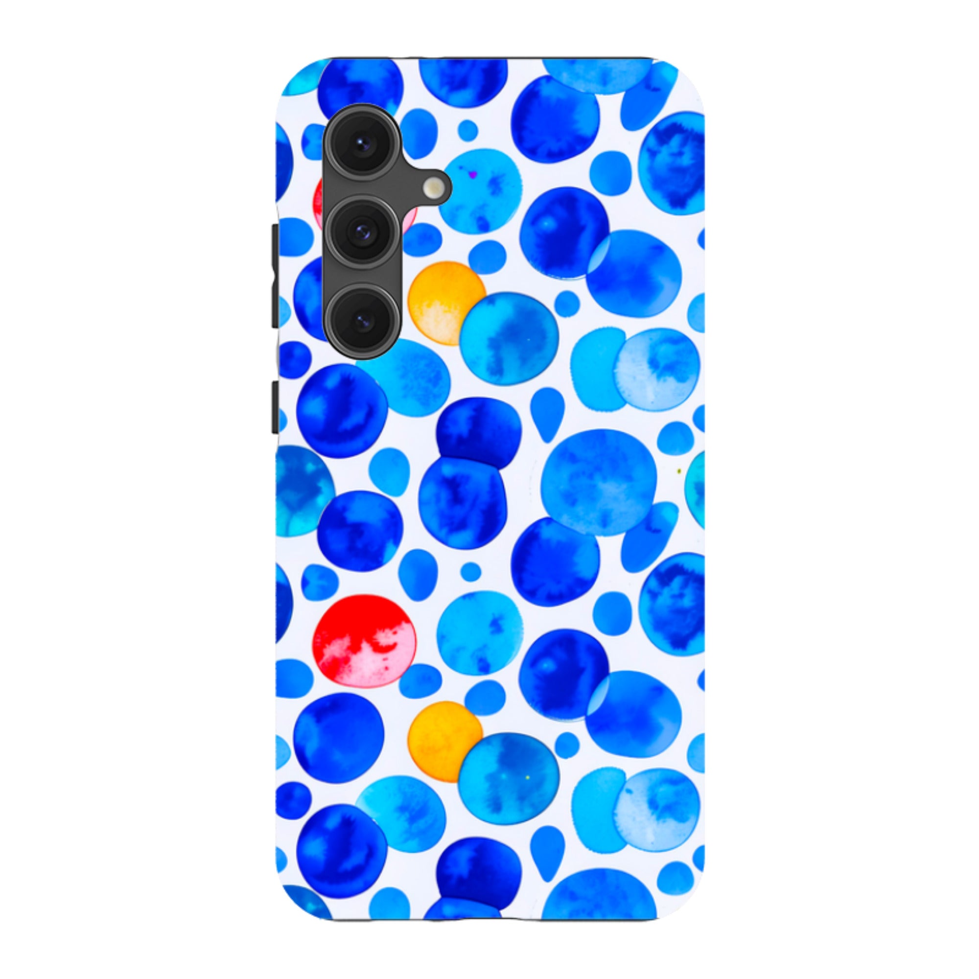 Samsung Tough  Case - Blue Moon Polka