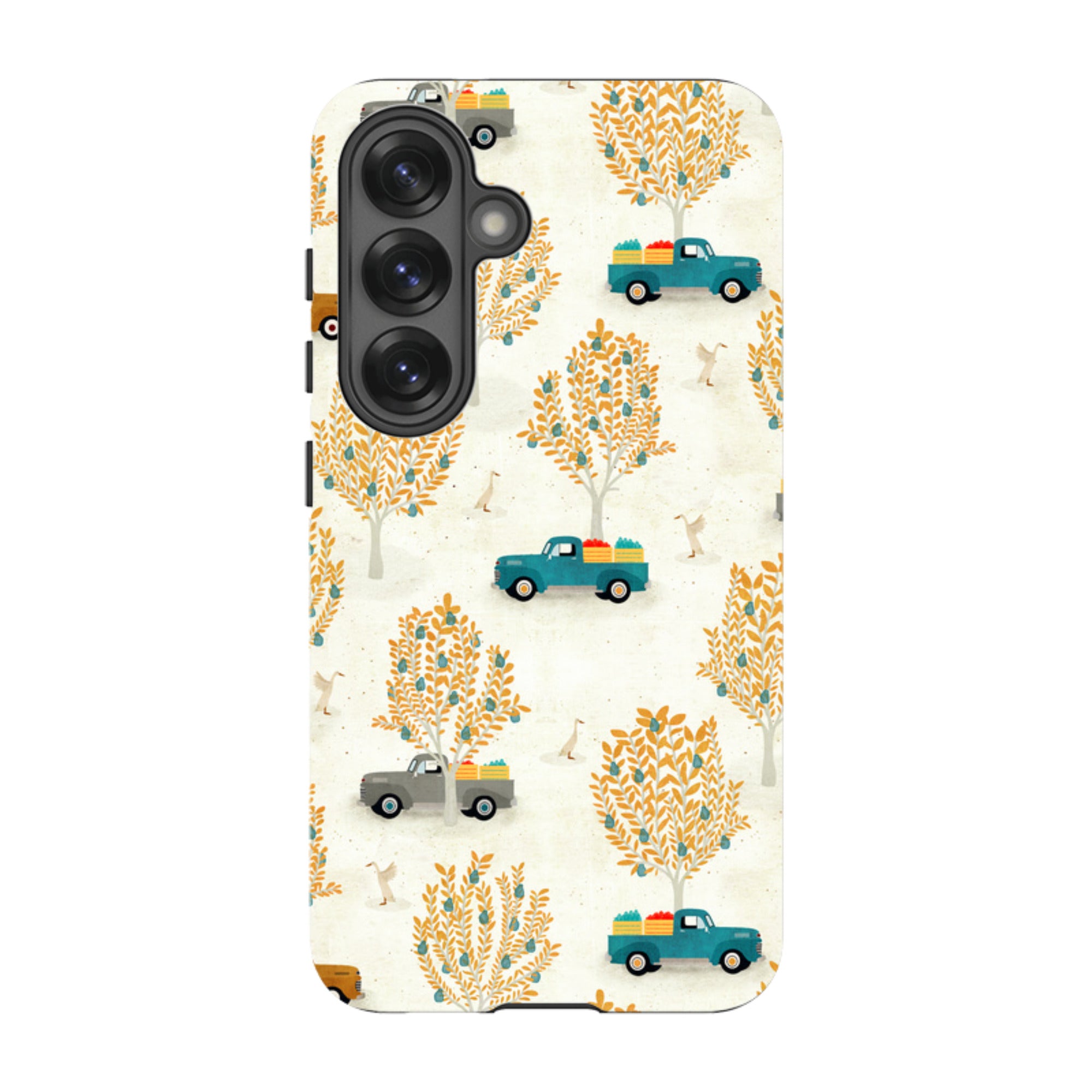 Samsung Tough Case - Pear Trees and Trucks By Katherine Quinn