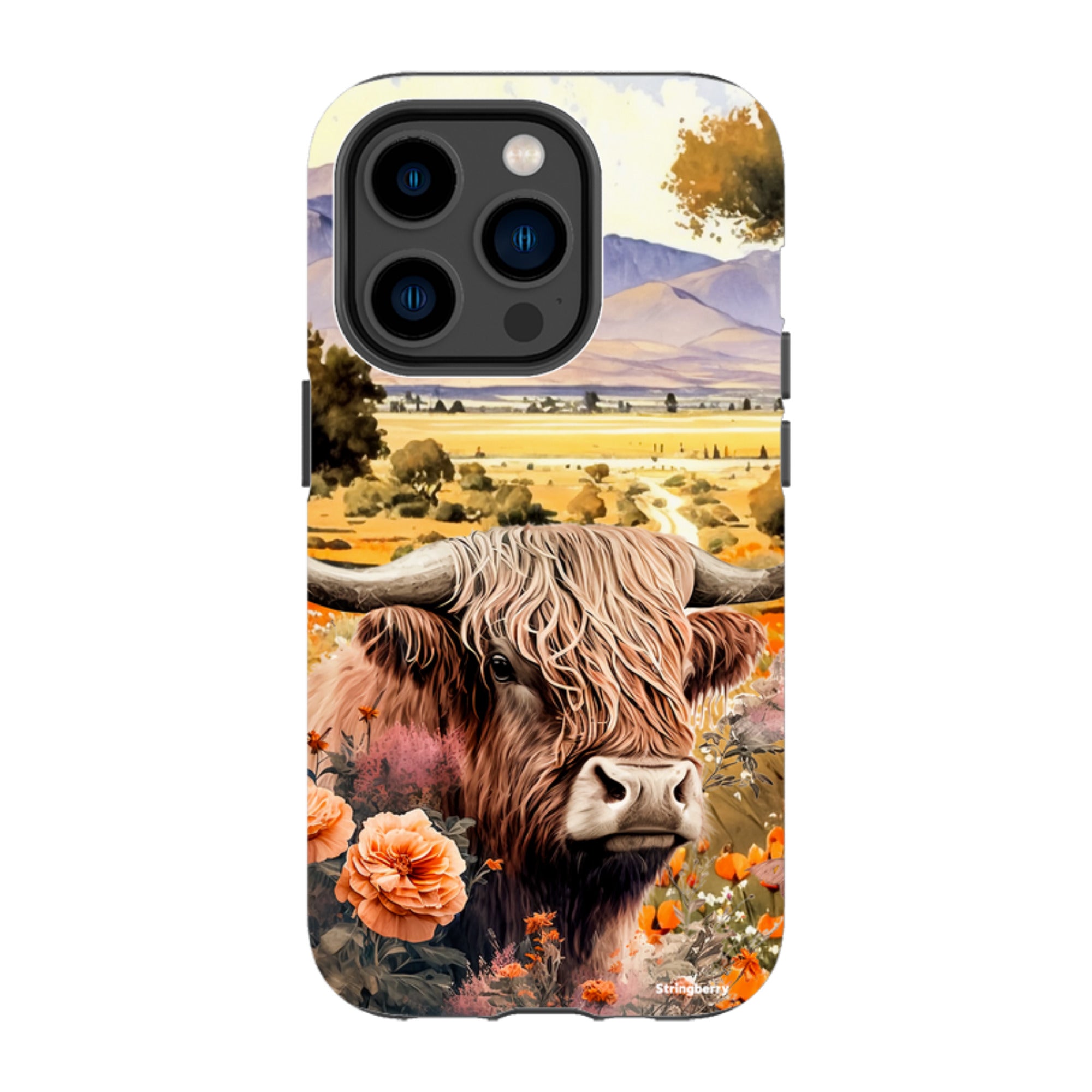 iPhone MagSafe Tough Case - Highland Cow III