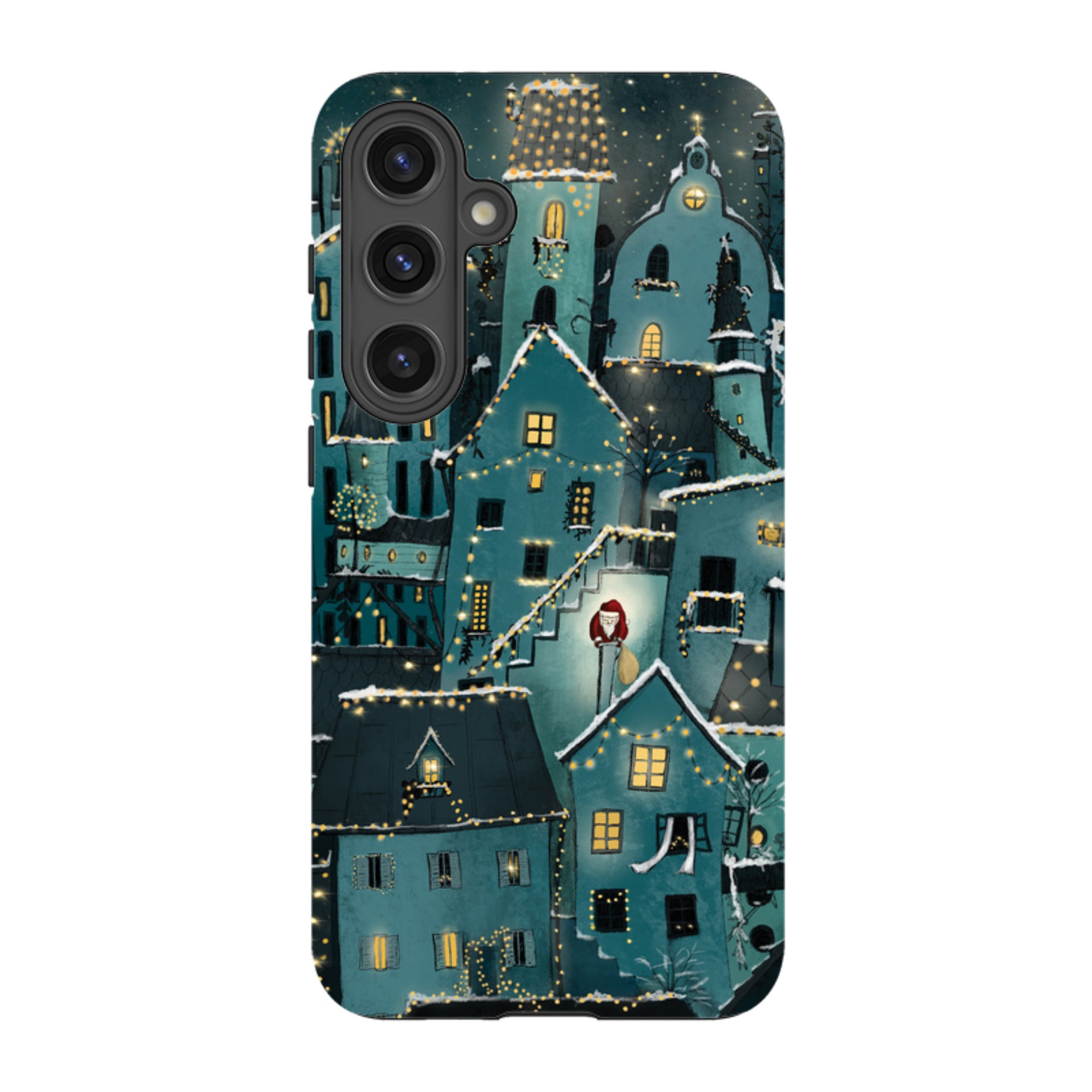 Samsung Tough Case - Citywinkles Blue By Maja Lindberg