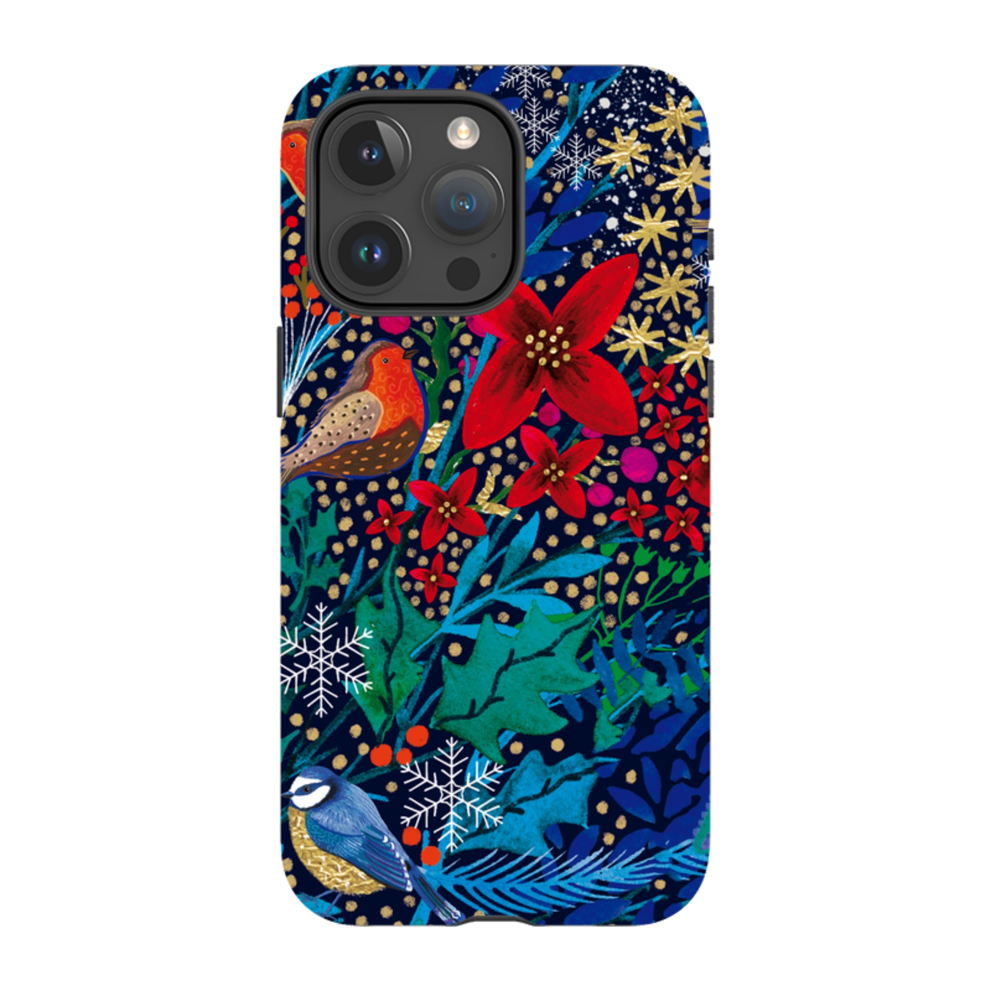 iPhone MagSafe Tough Case - Xmas Robin II By Emma Frances Grant